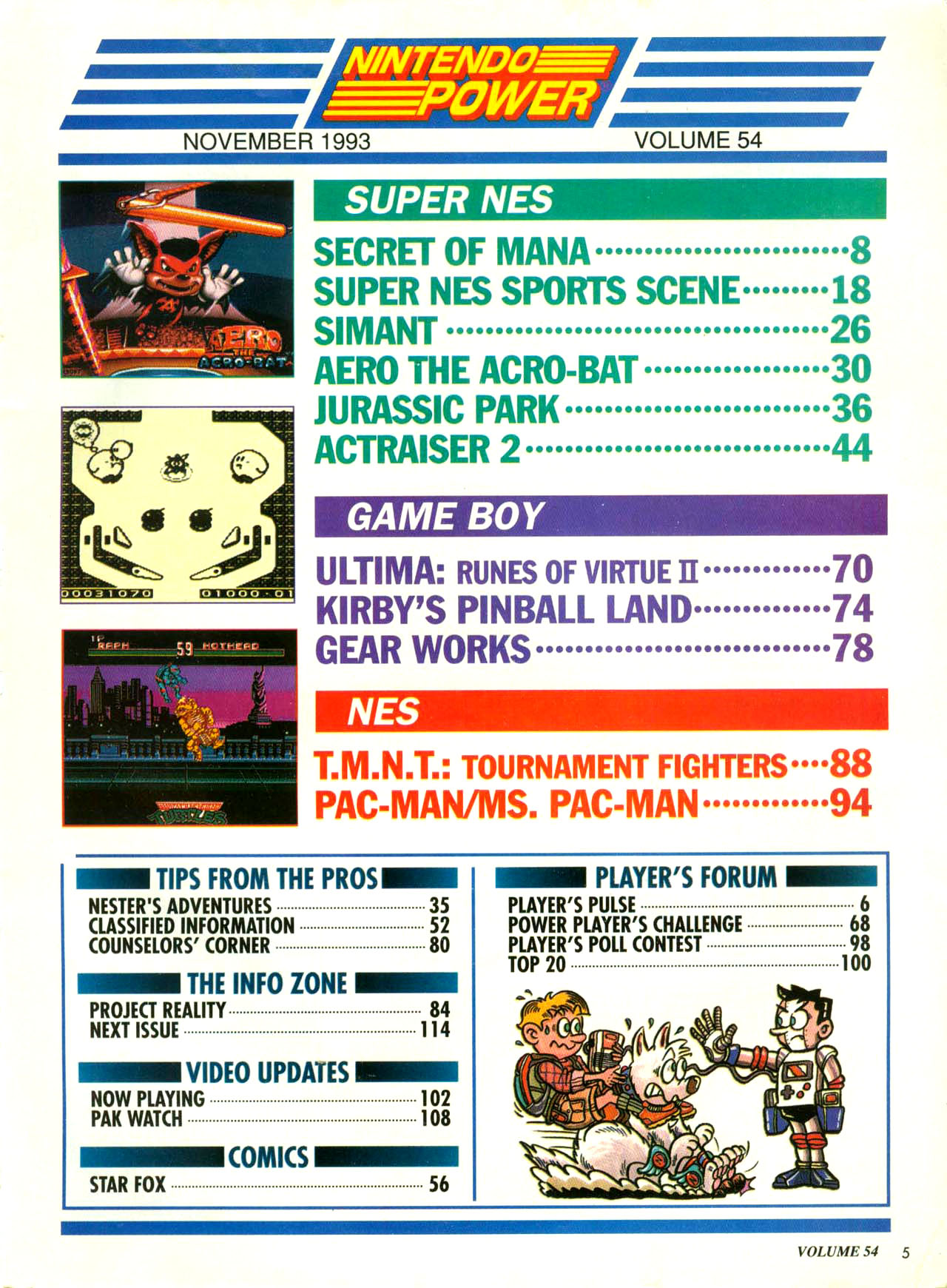 Read online Nintendo Power comic -  Issue #54 - 6