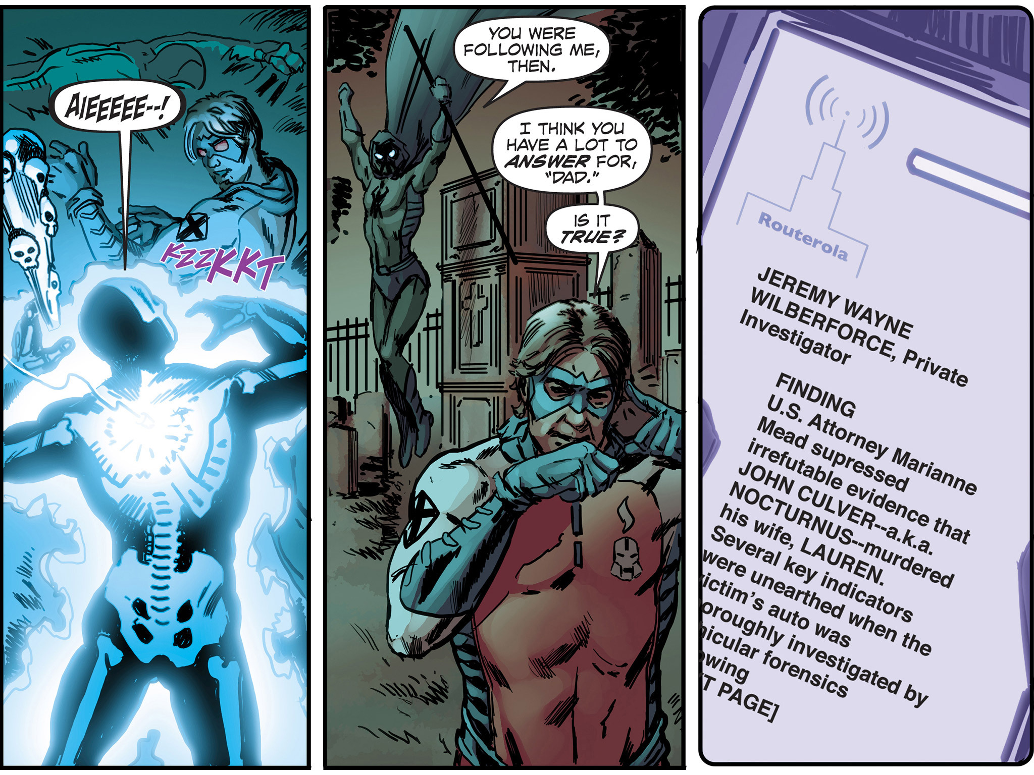 Read online Insufferable (2012) comic -  Issue #3 - 49