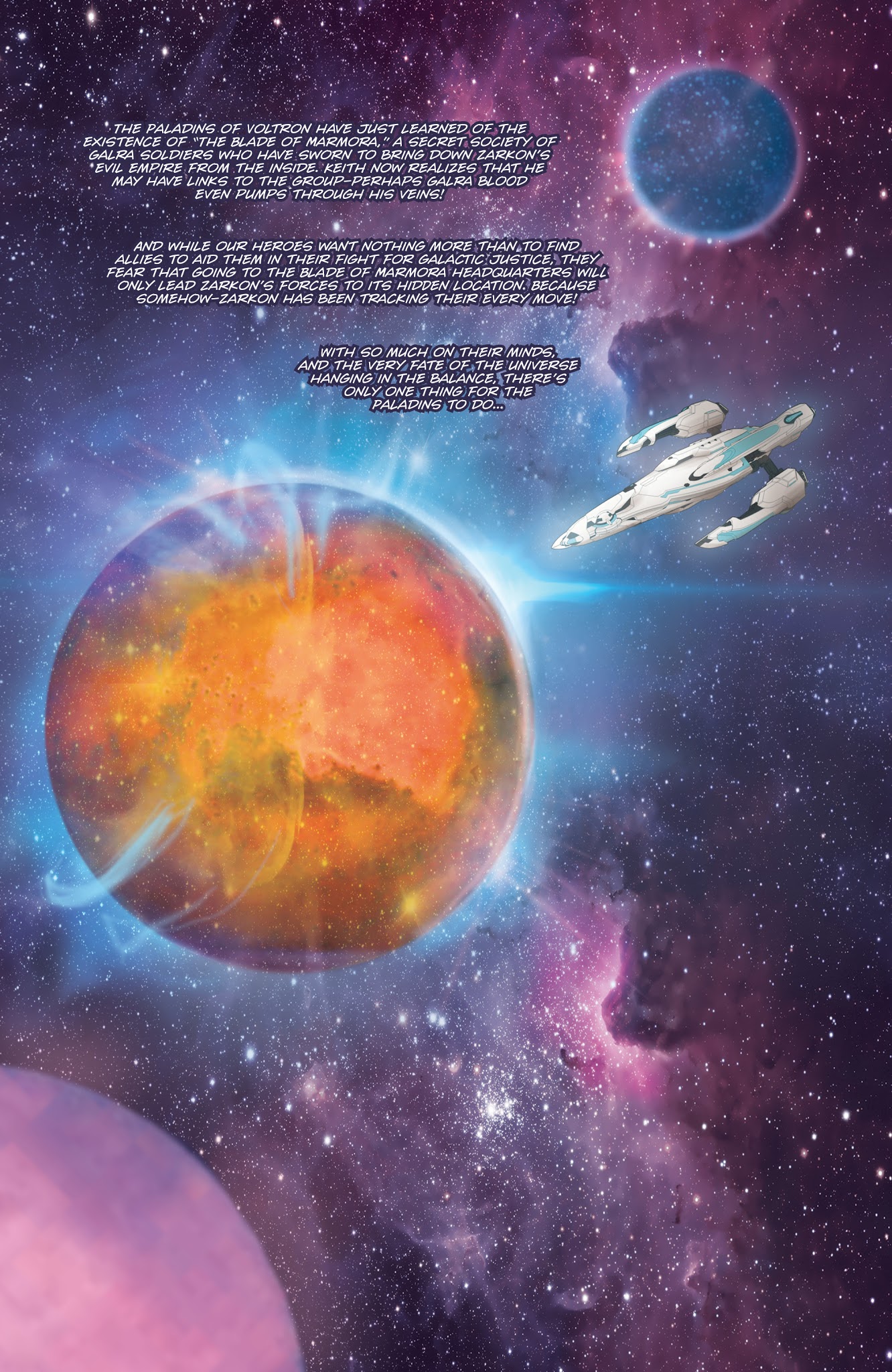 Read online Voltron Legendary Defender (2017) comic -  Issue #1 - 3