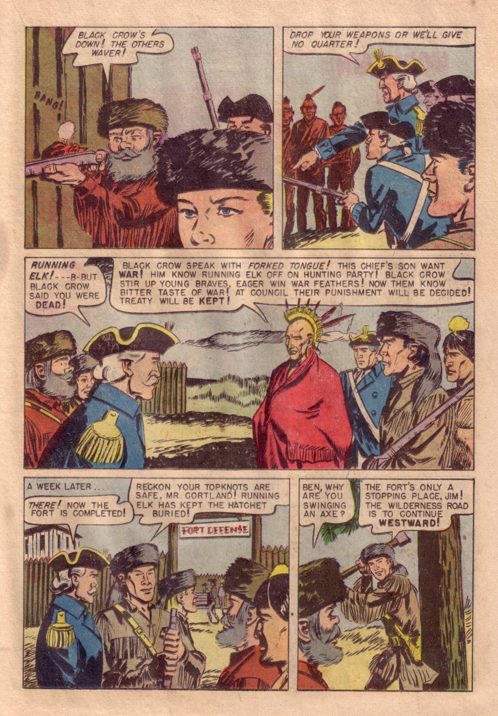 Read online Four Color Comics comic -  Issue #626 - 19