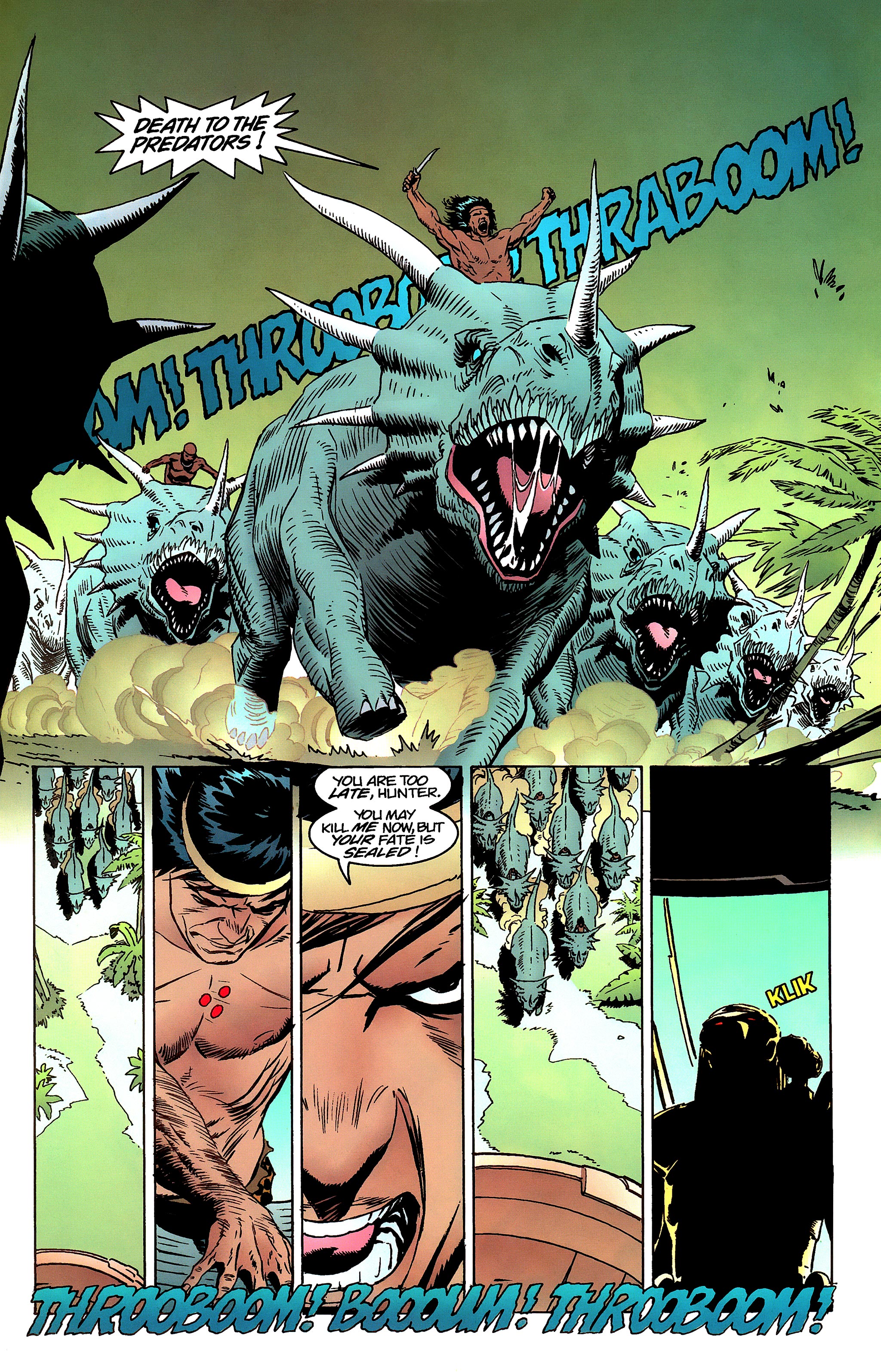 Read online Tarzan vs. Predator at the Earth's Core comic -  Issue #4 - 20