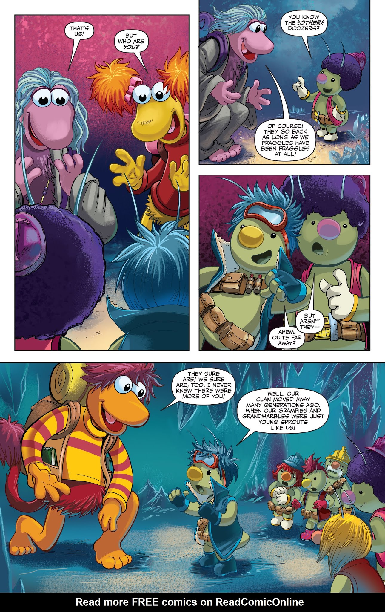 Read online Jim Henson's Fraggle Rock: Journey to the Everspring comic -  Issue #3 - 4