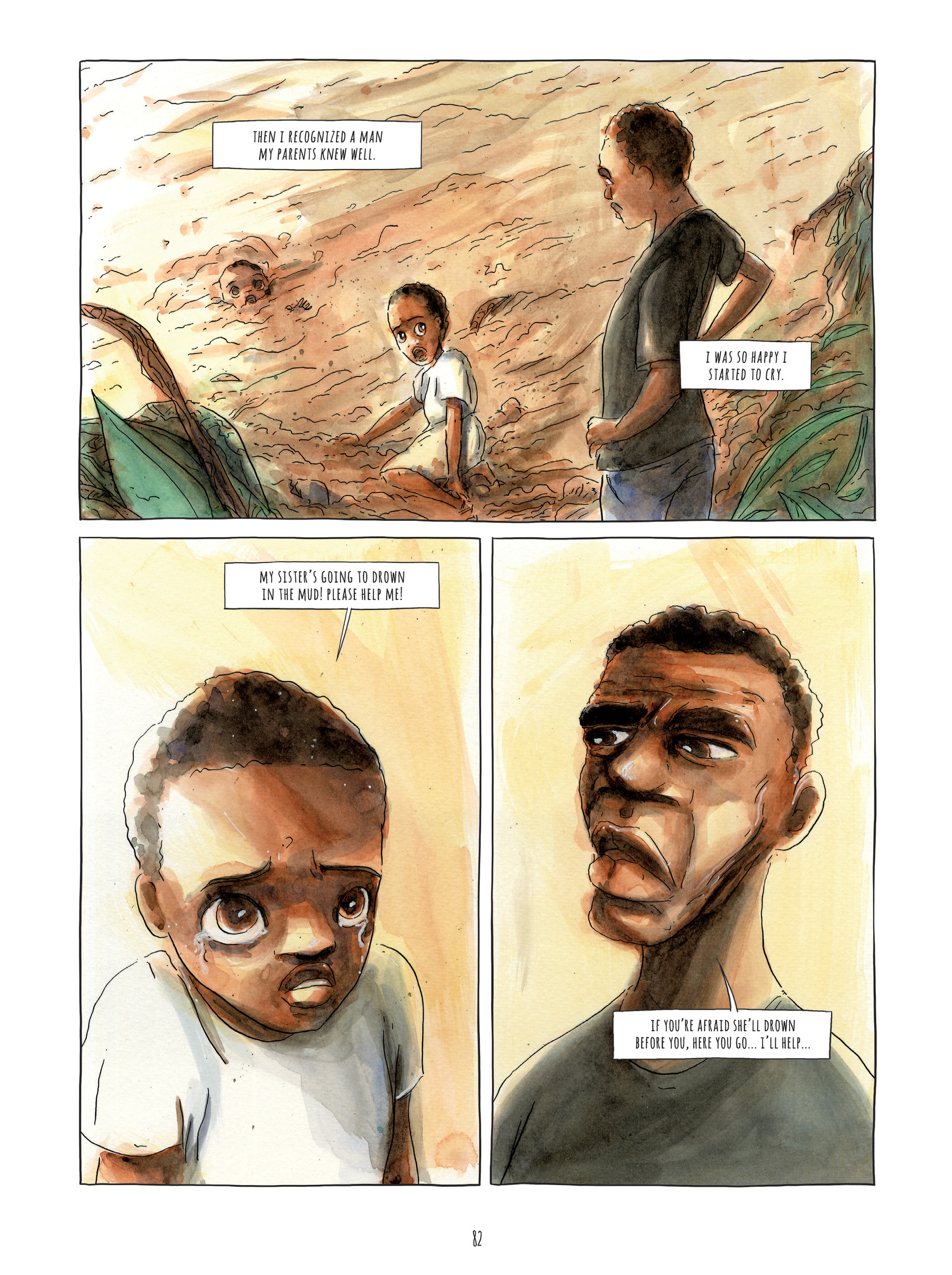 Read online Alice on the Run: One Child's Journey Through the Rwandan Civil War comic -  Issue # TPB - 81