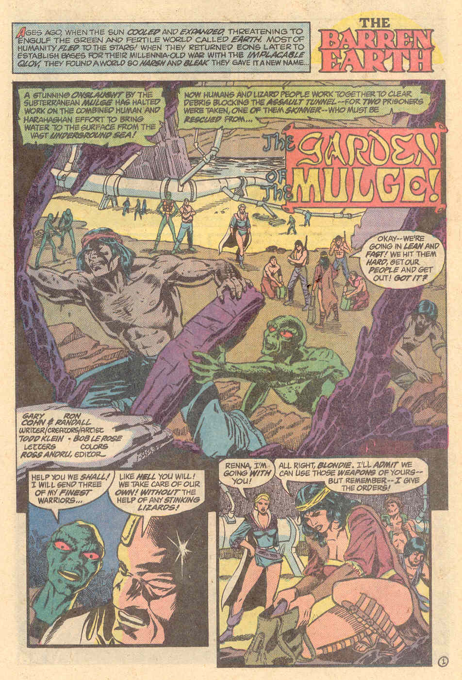 Read online Warlord (1976) comic -  Issue #72 - 17