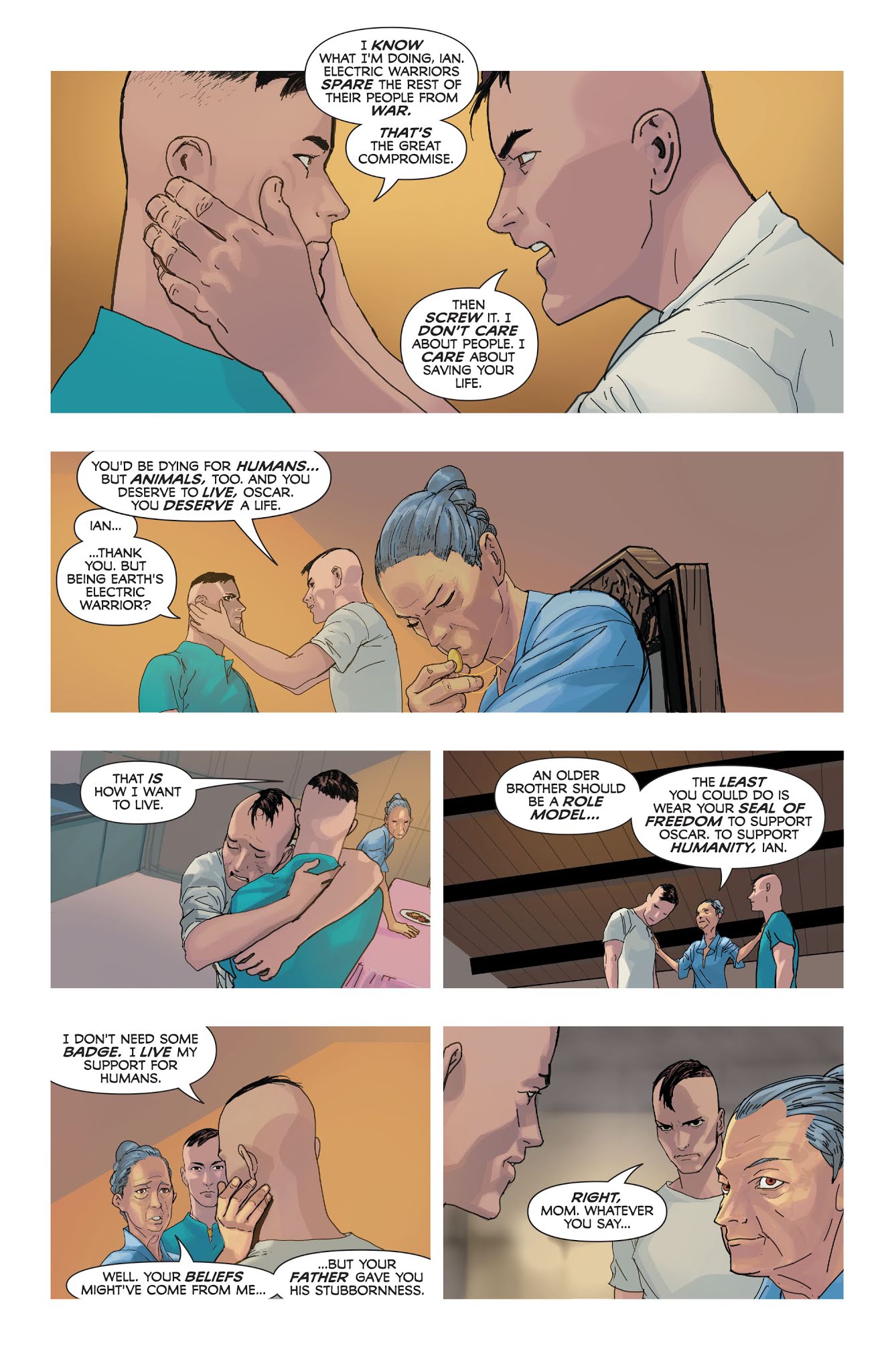 Read online Electric Warriors comic -  Issue #1 - 14