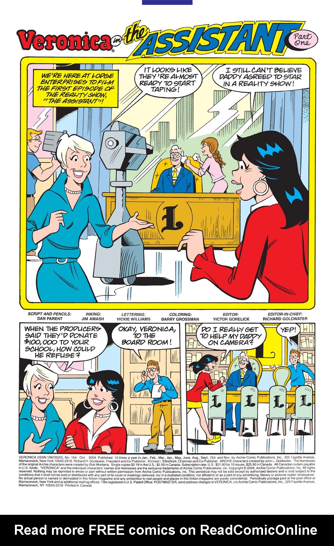 Read online Veronica comic -  Issue #154 - 2