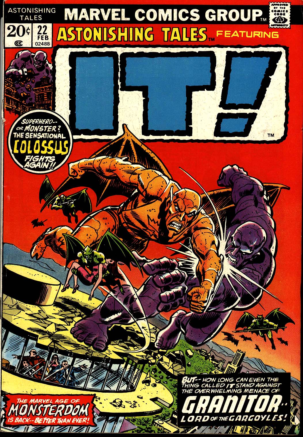 Read online Astonishing Tales (1970) comic -  Issue #22 - 1