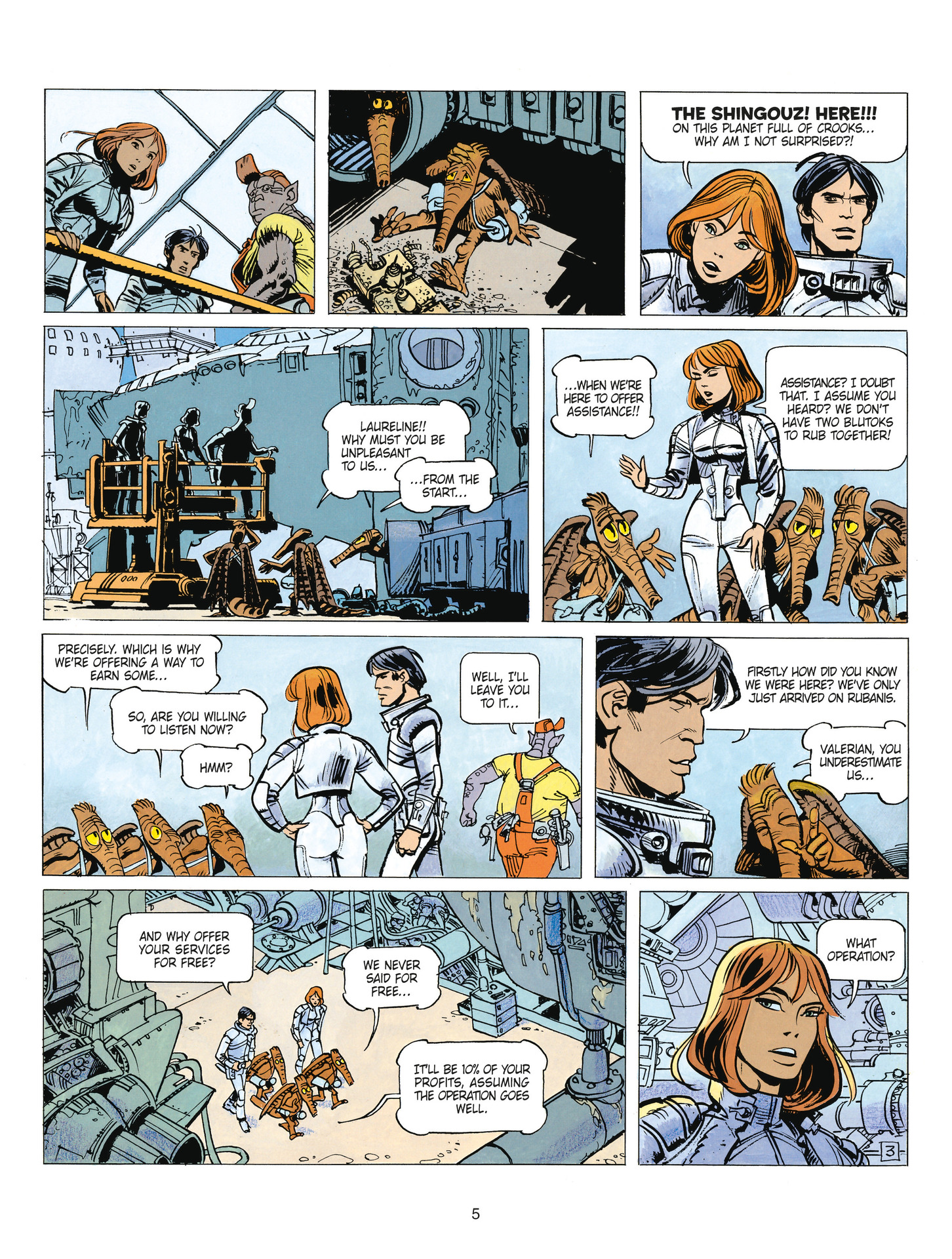 Read online Valerian and Laureline comic -  Issue #15 - 5