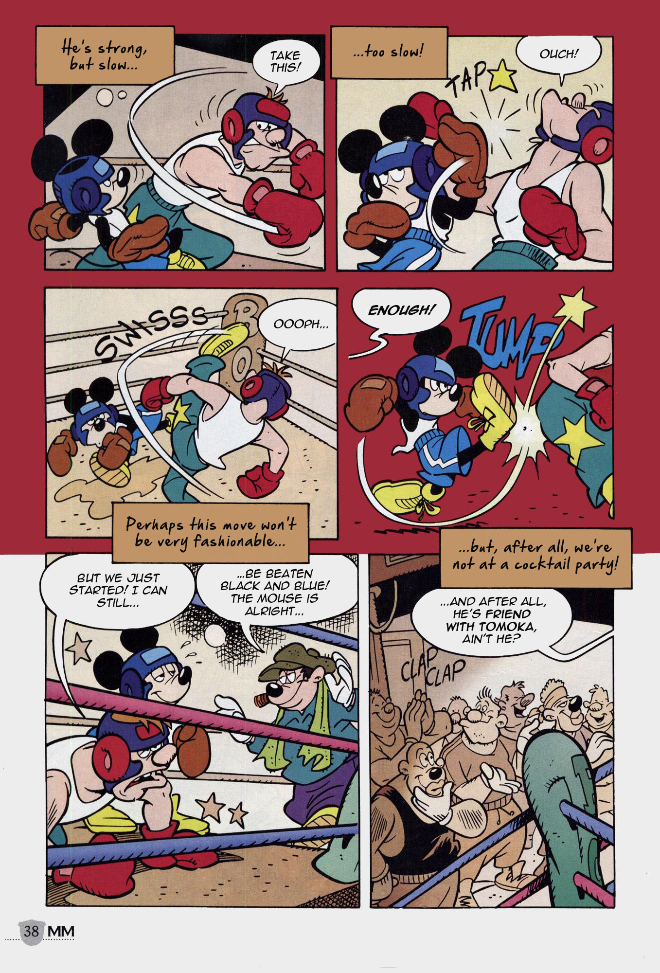 Read online Mickey Mouse Mystery Magazine comic -  Issue #1 - 38