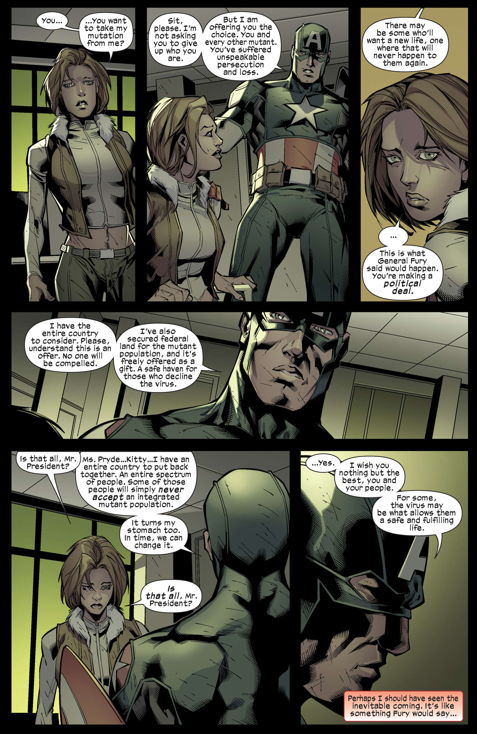 Read online Ultimate Comics X-Men comic -  Issue #18 - 21