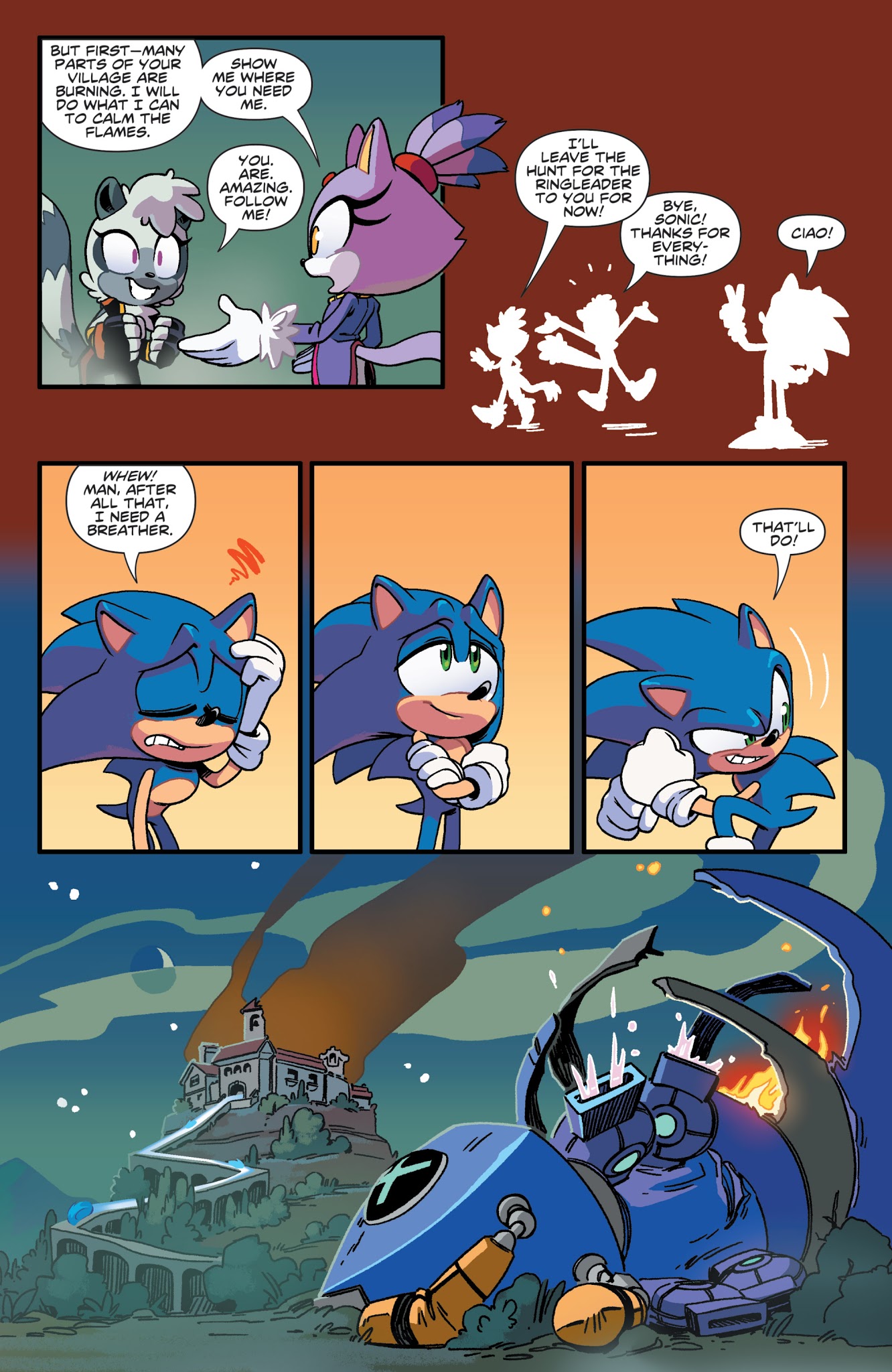 Read online Sonic the Hedgehog (2018) comic -  Issue #4 - 21
