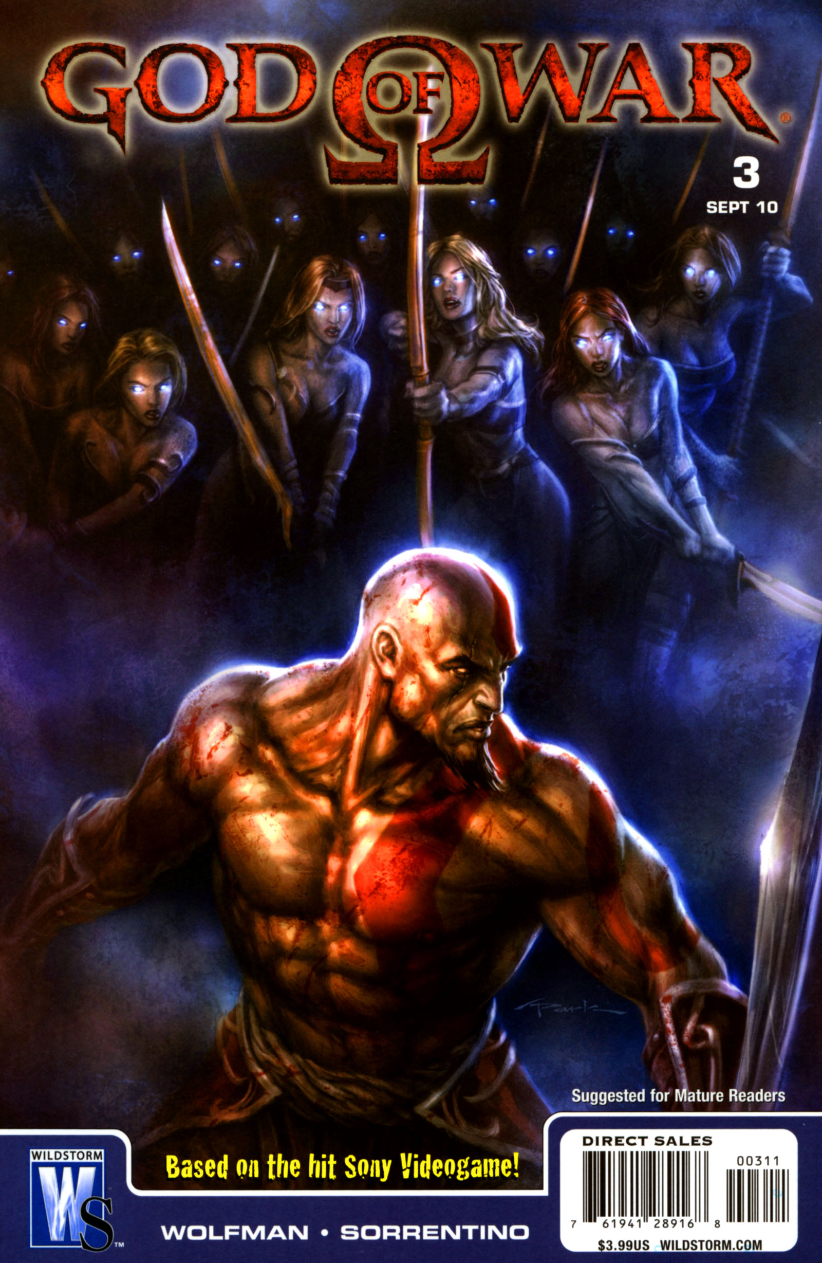 Read online God of War comic -  Issue #3 - 1