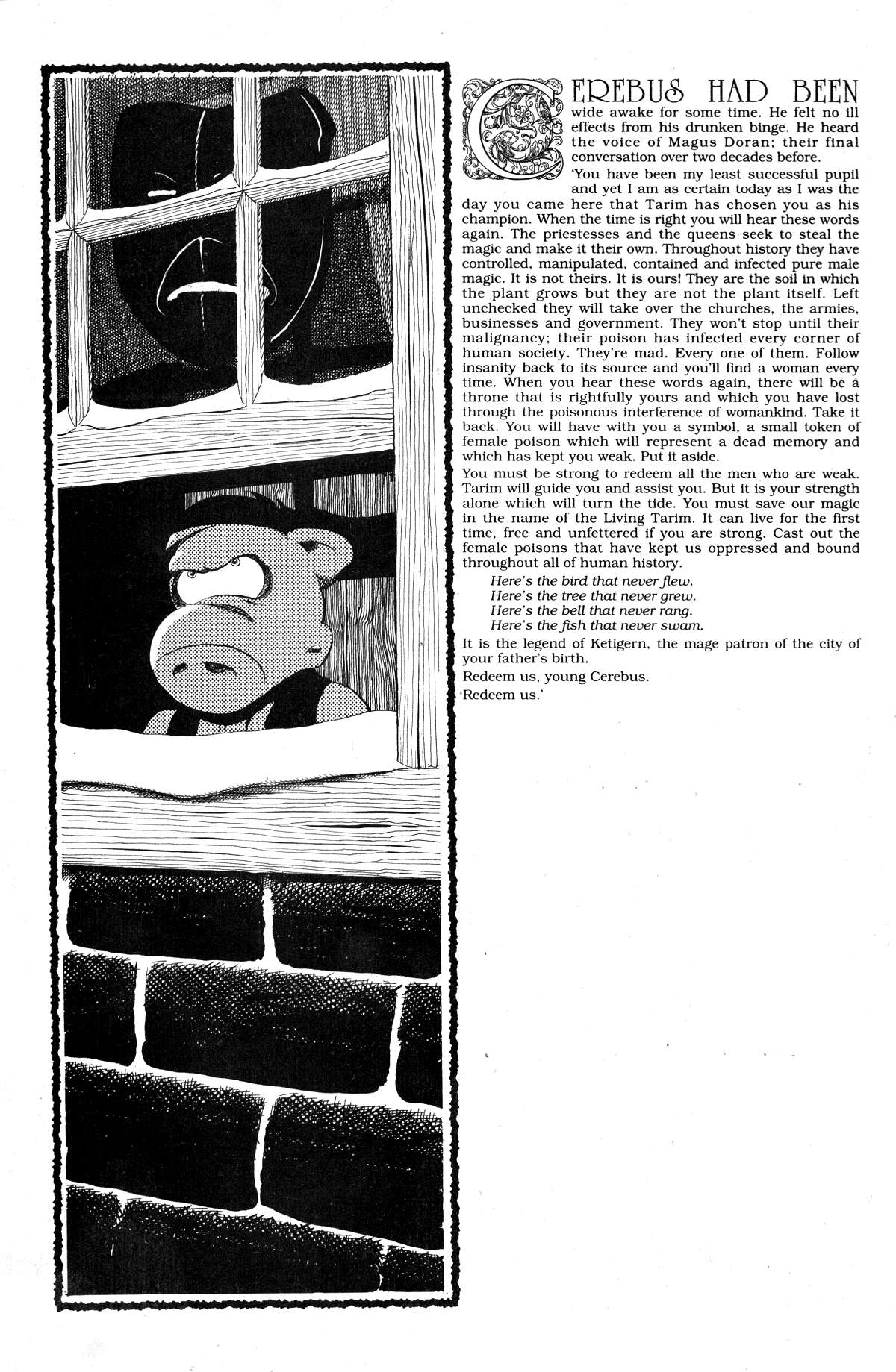 Read online Cerebus comic -  Issue #173 - 7