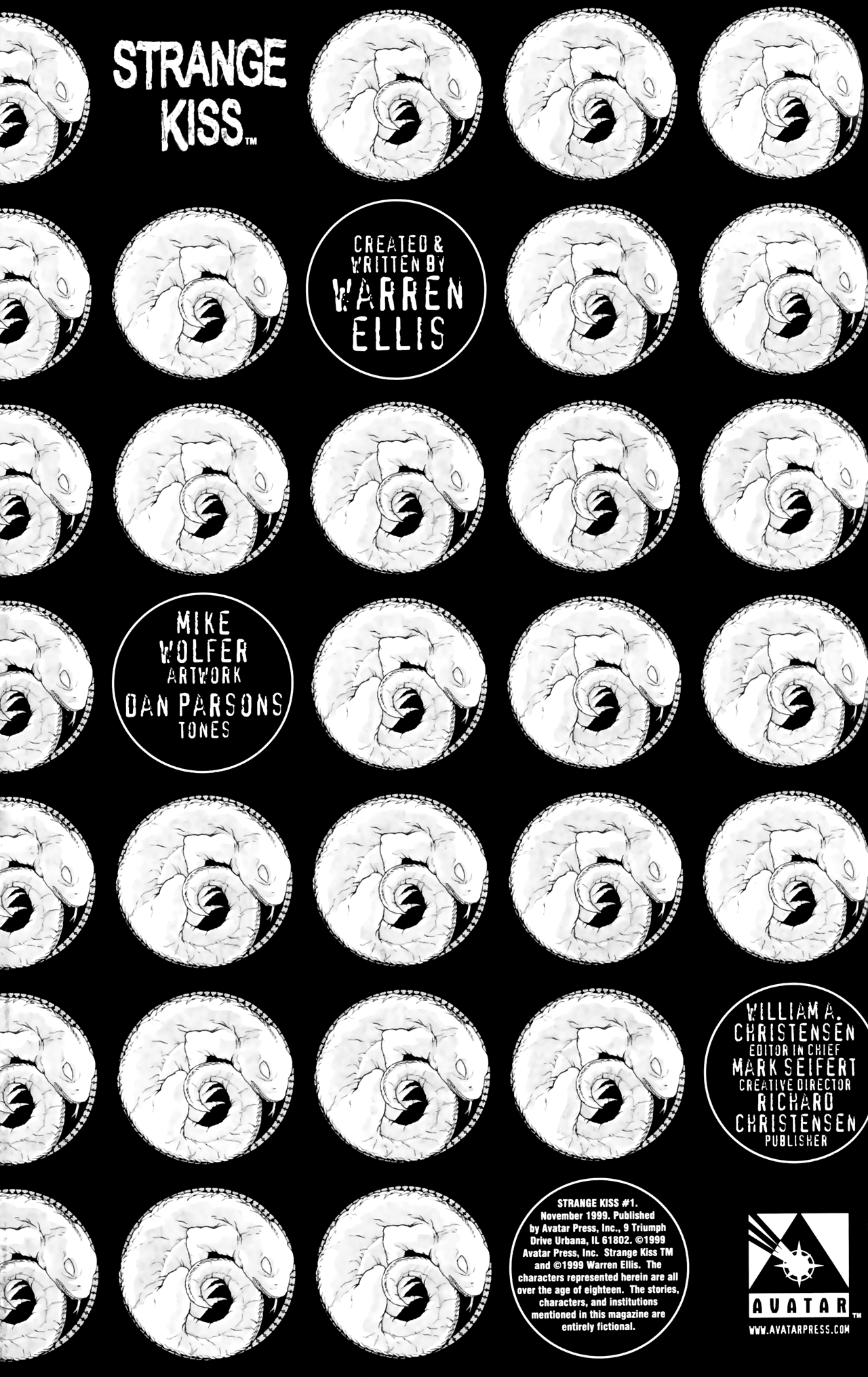 Read online Strange Kiss comic -  Issue #1 - 2