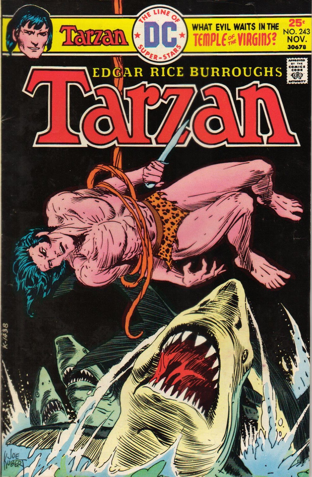 Read online Tarzan (1972) comic -  Issue #243 - 1