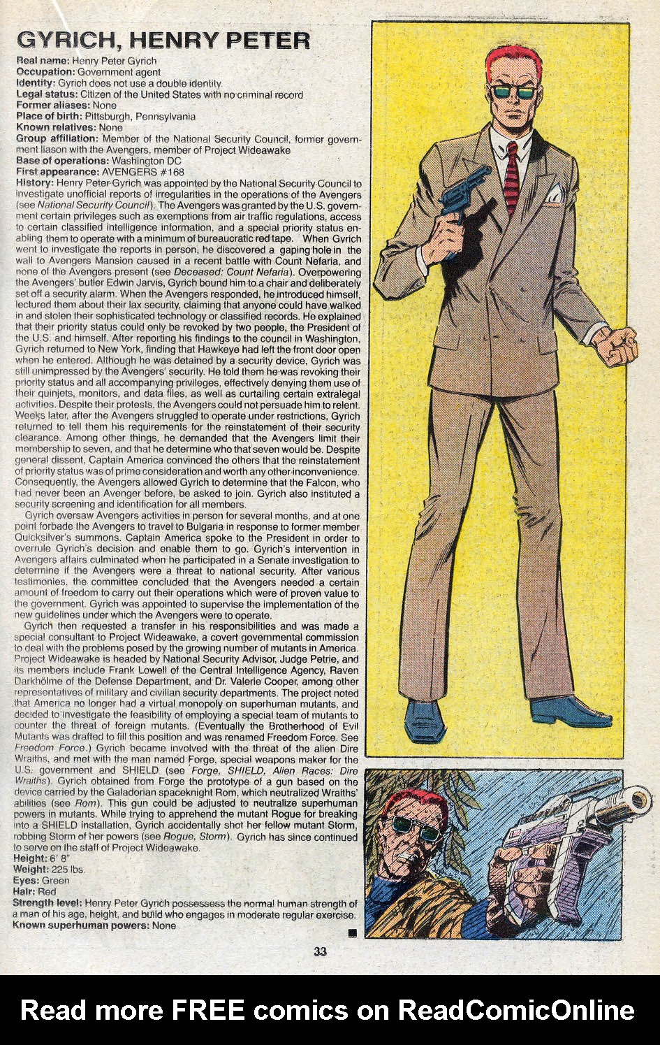 Read online The Official Handbook of the Marvel Universe Deluxe Edition comic -  Issue #5 - 35
