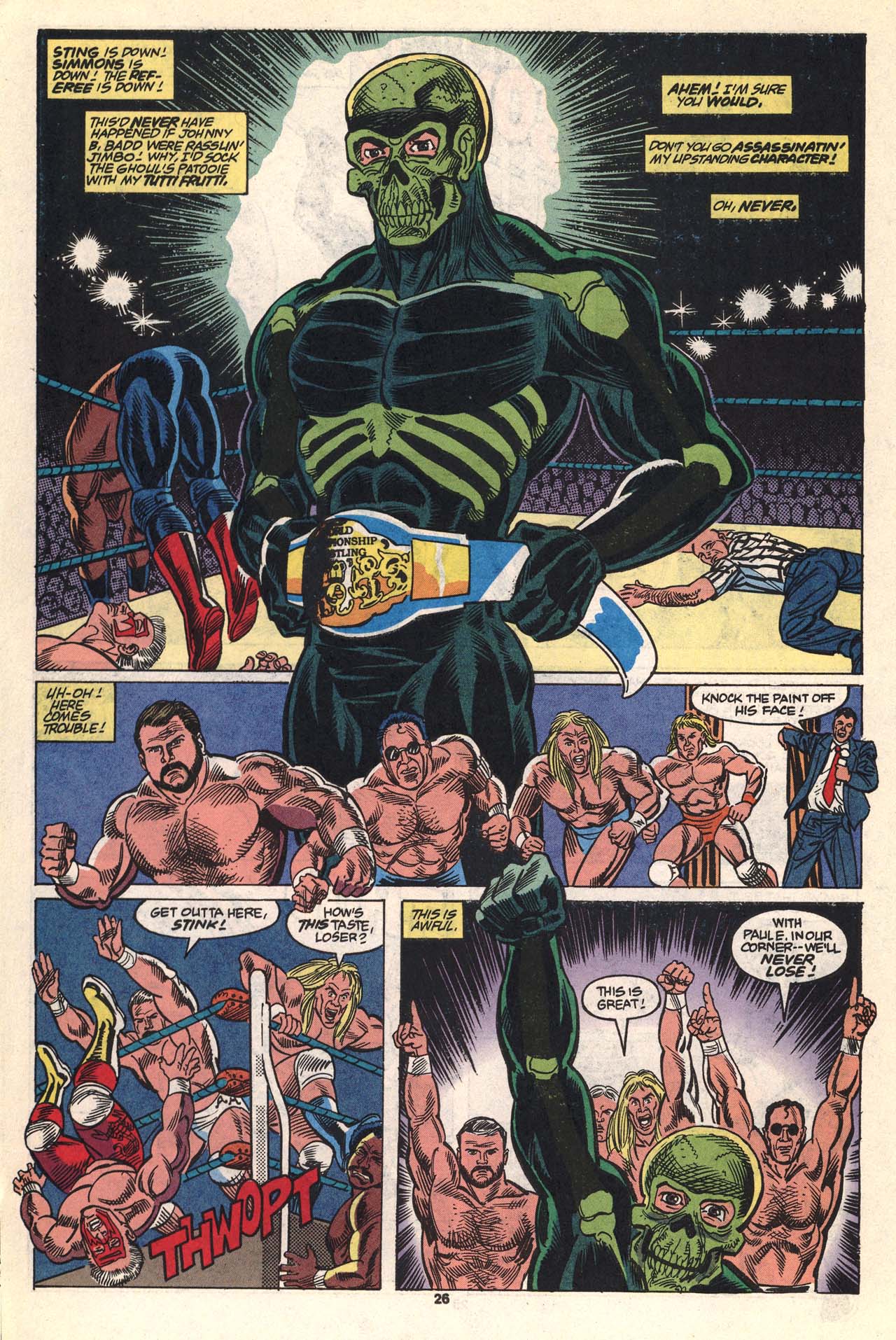 Read online WCW World Championship Wrestling comic -  Issue #4 - 27