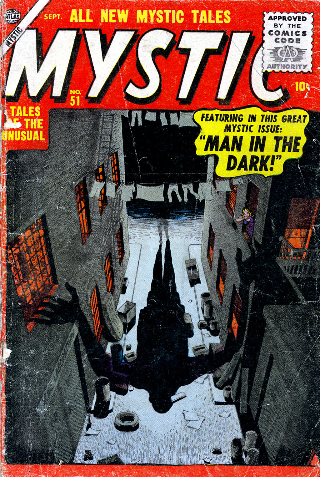 Read online Mystic (1951) comic -  Issue #51 - 1