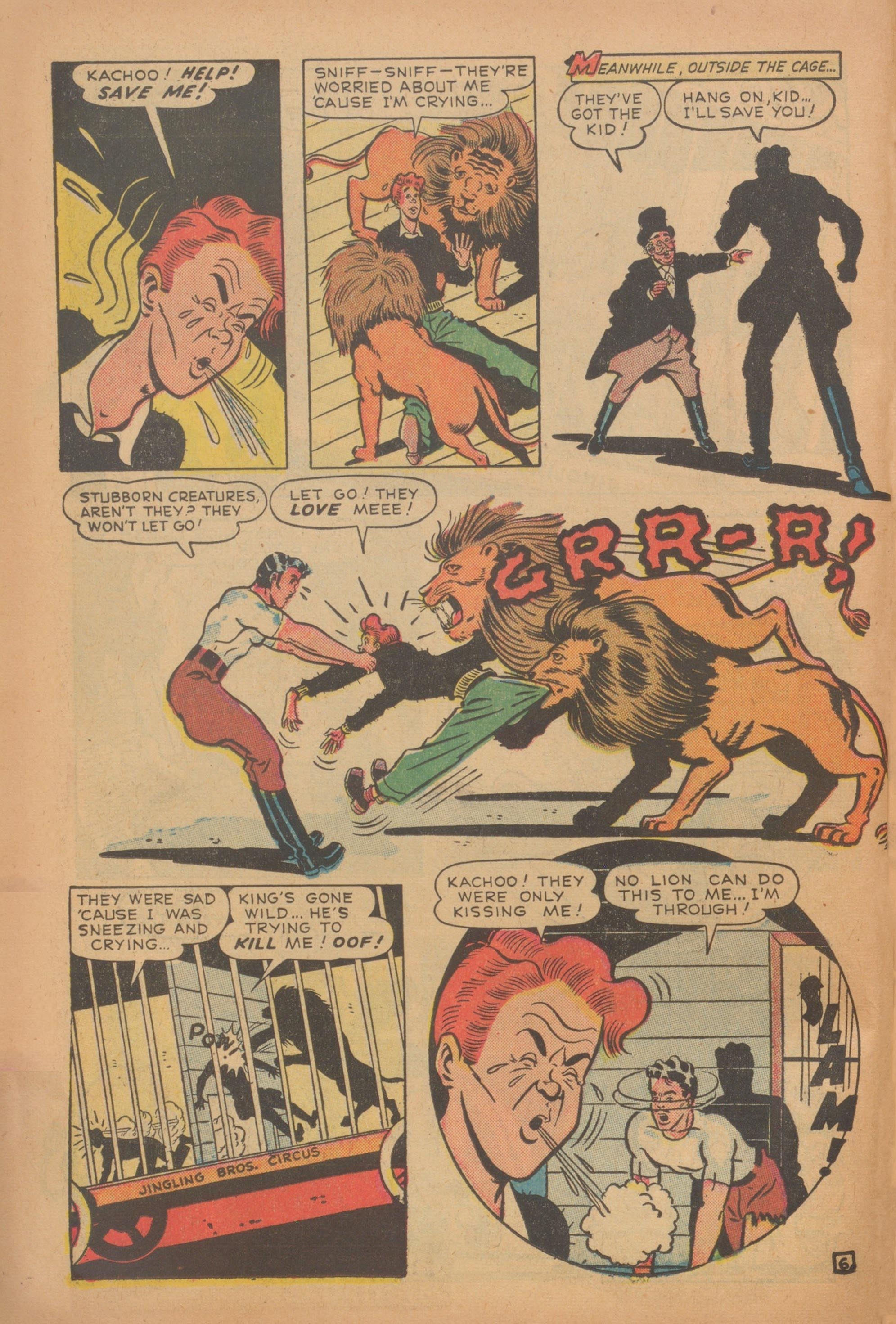 Read online Margie Comics comic -  Issue #44 - 36