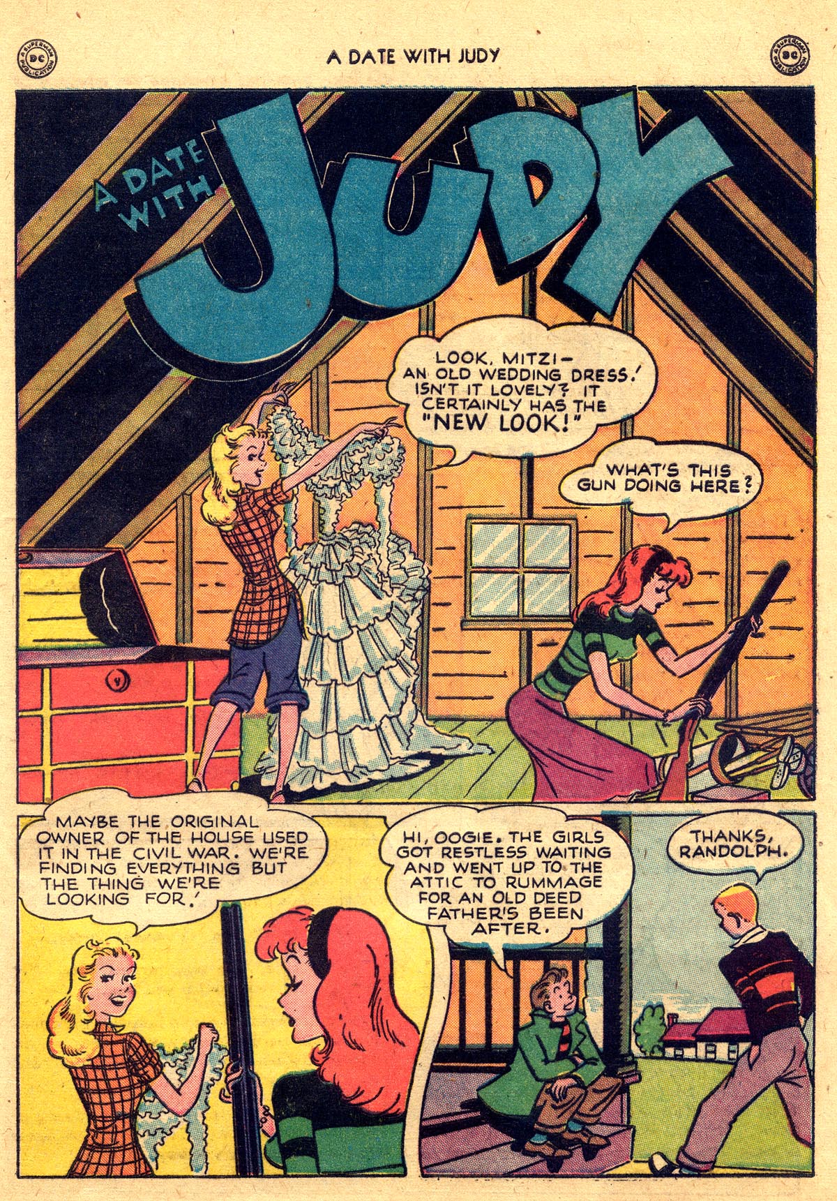 Read online A Date with Judy comic -  Issue #4 - 41