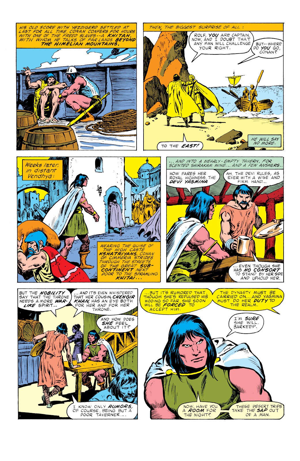 Conan the King: The Original Marvel Years Omnibus issue TPB (Part 3) - Page 65