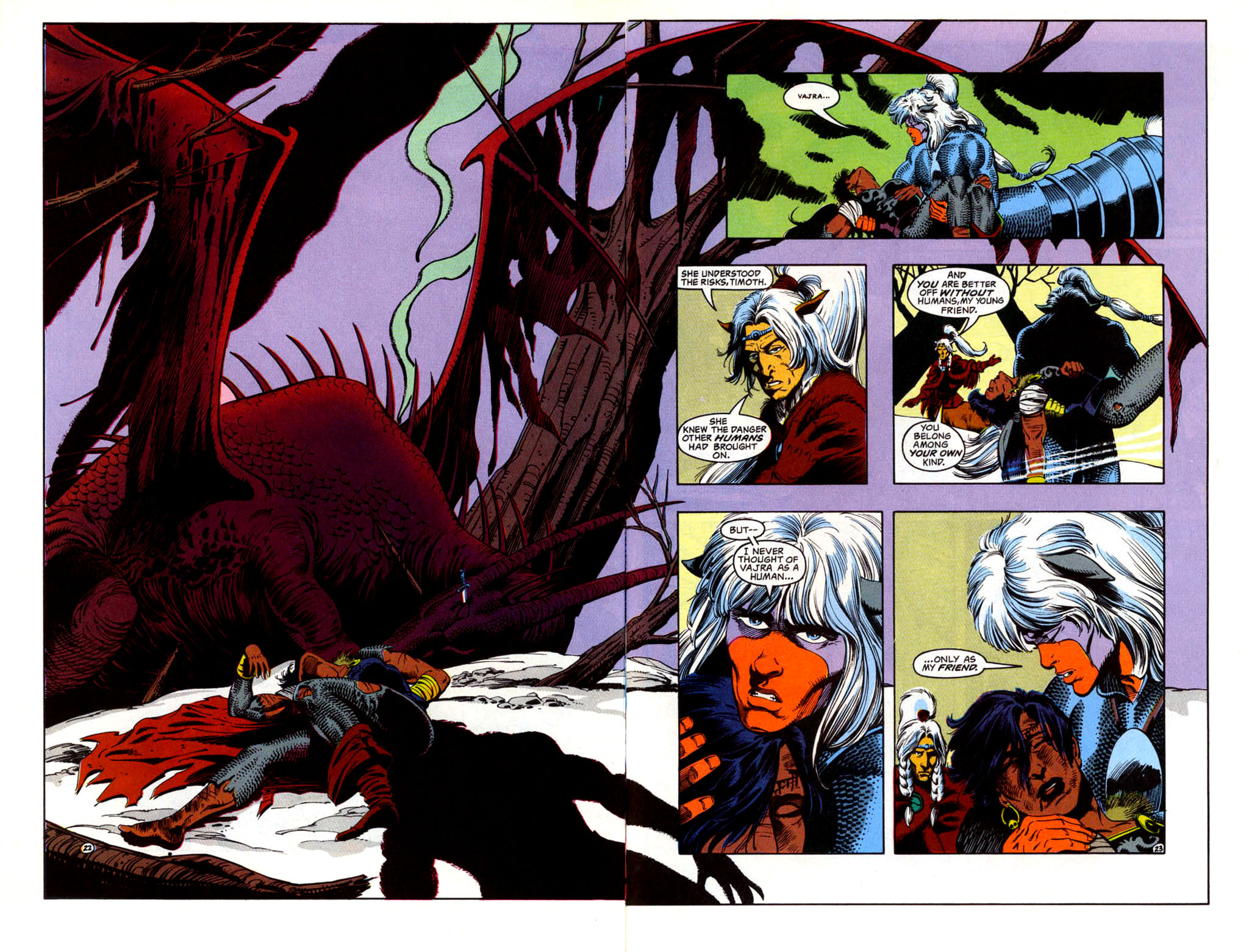 Read online Advanced Dungeons & Dragons comic -  Issue #26 - 21