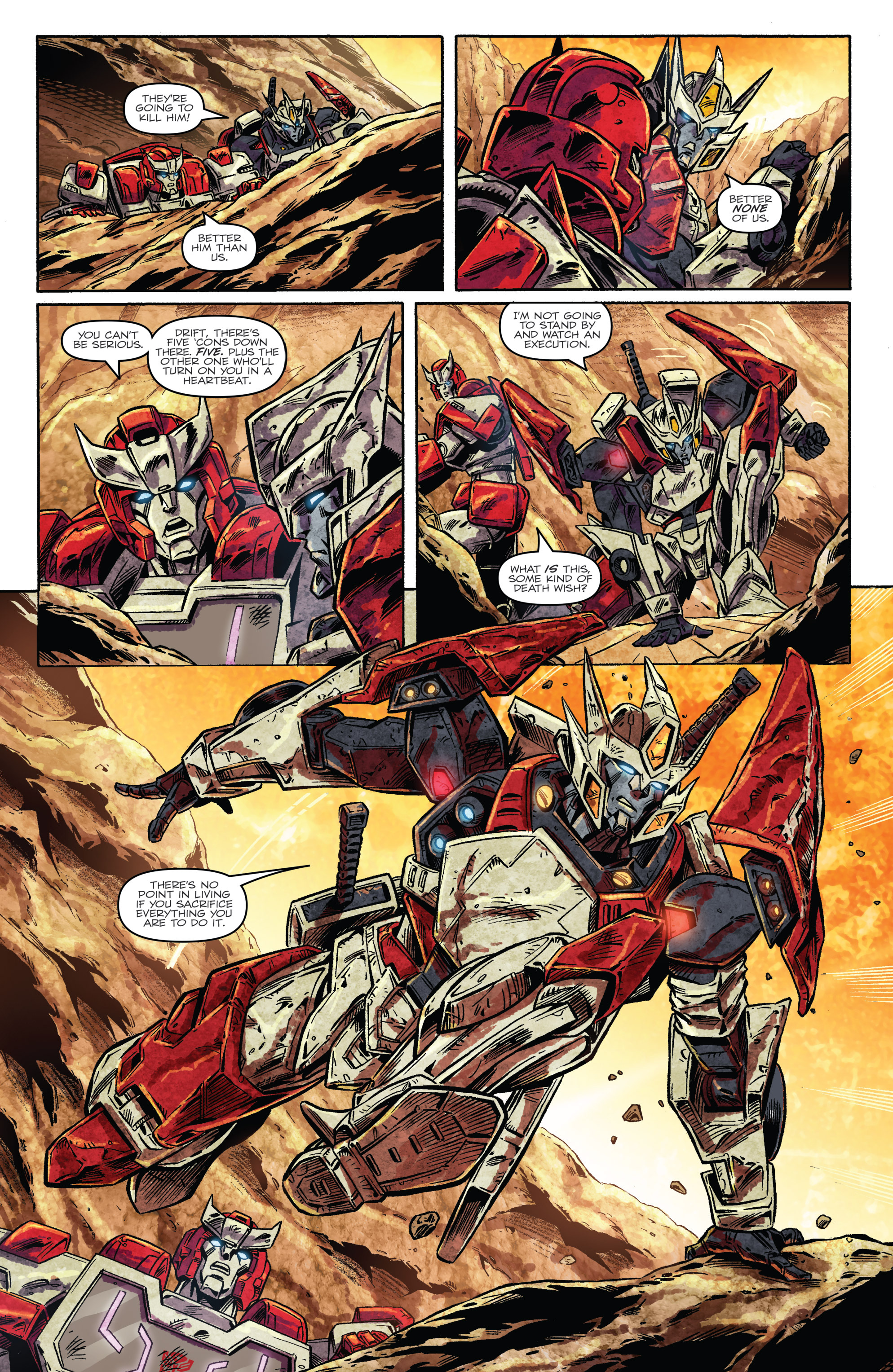 Read online The Transformers: Drift - Empire of Stone comic -  Issue #1 - 20