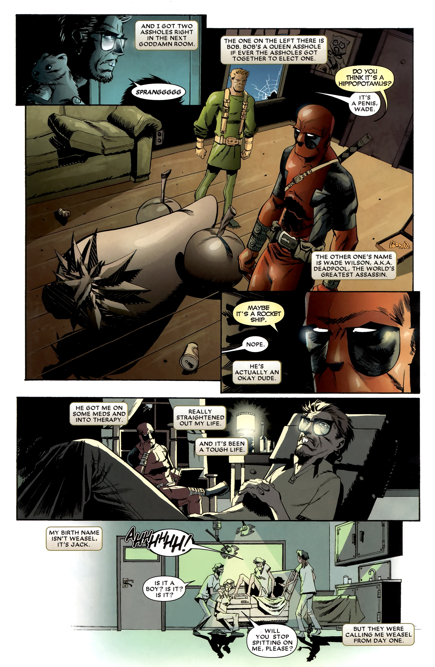 Read online Deadpool MAX II comic -  Issue #3 - 4