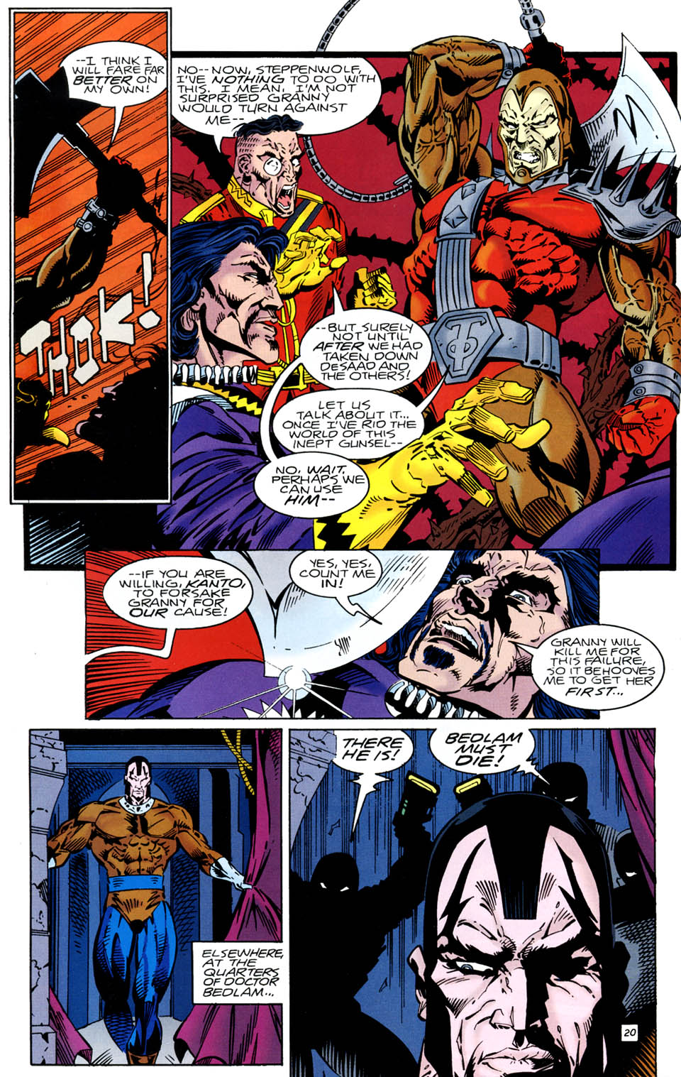 Read online Underworld Unleashed: Apokolips- Dark Uprising comic -  Issue #1 - 21