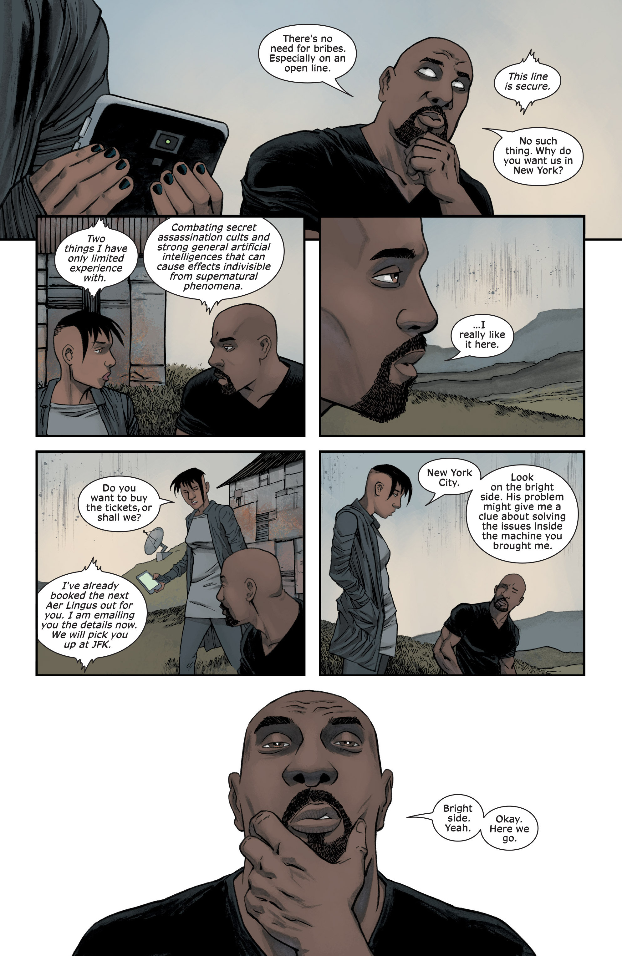 Read online Injection comic -  Issue #7 - 22