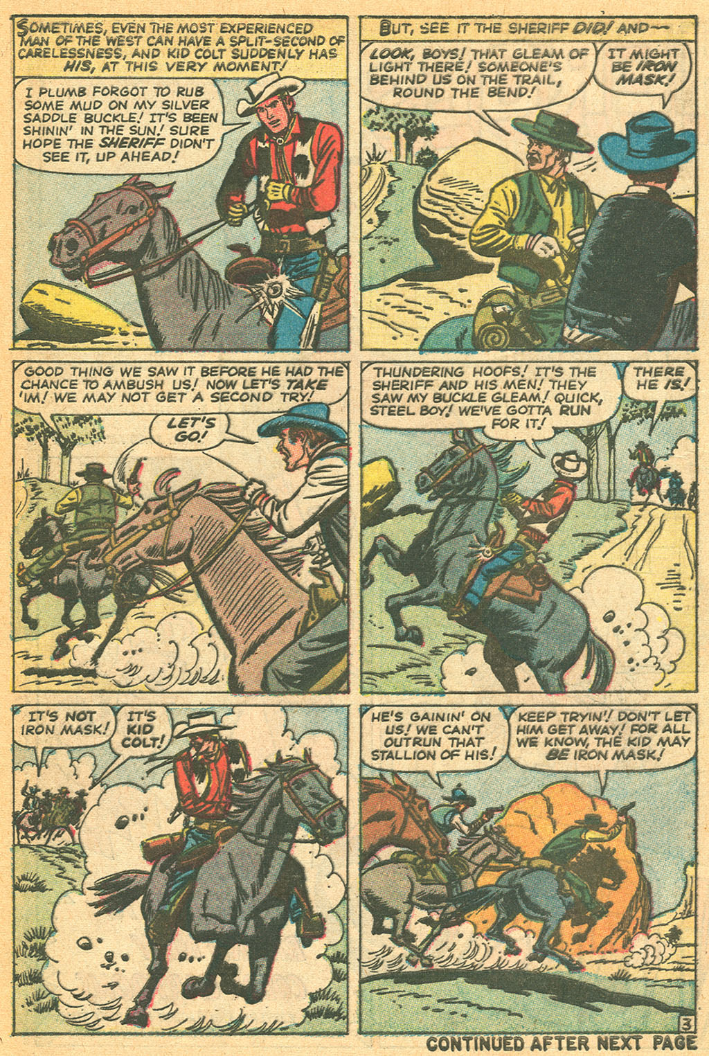 Read online Kid Colt Outlaw comic -  Issue #131 - 51