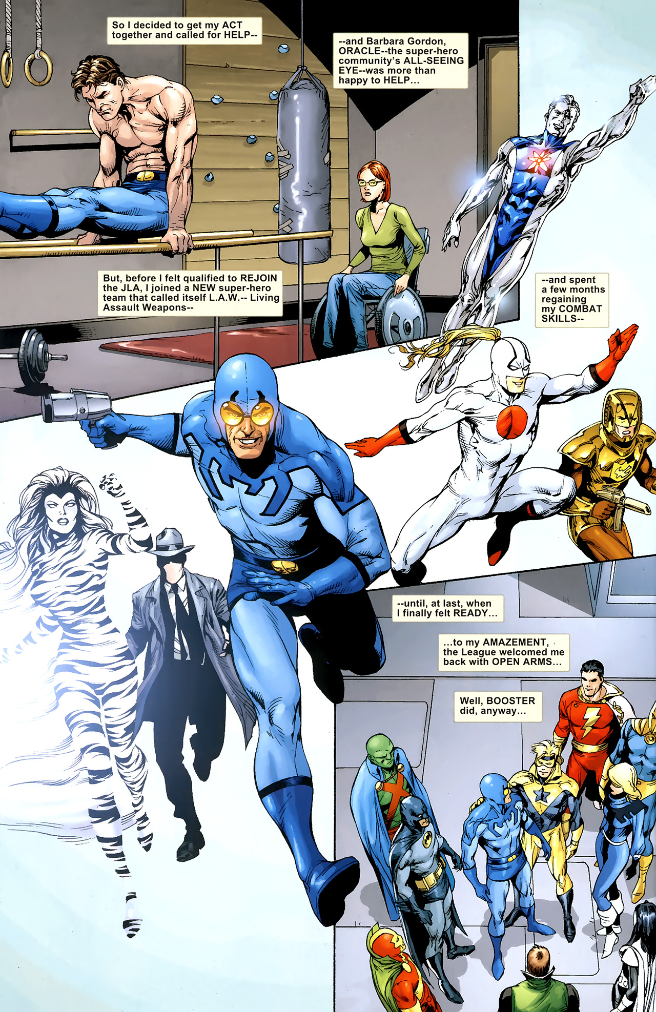Read online DC Universe: Legacies comic -  Issue #10 - 29