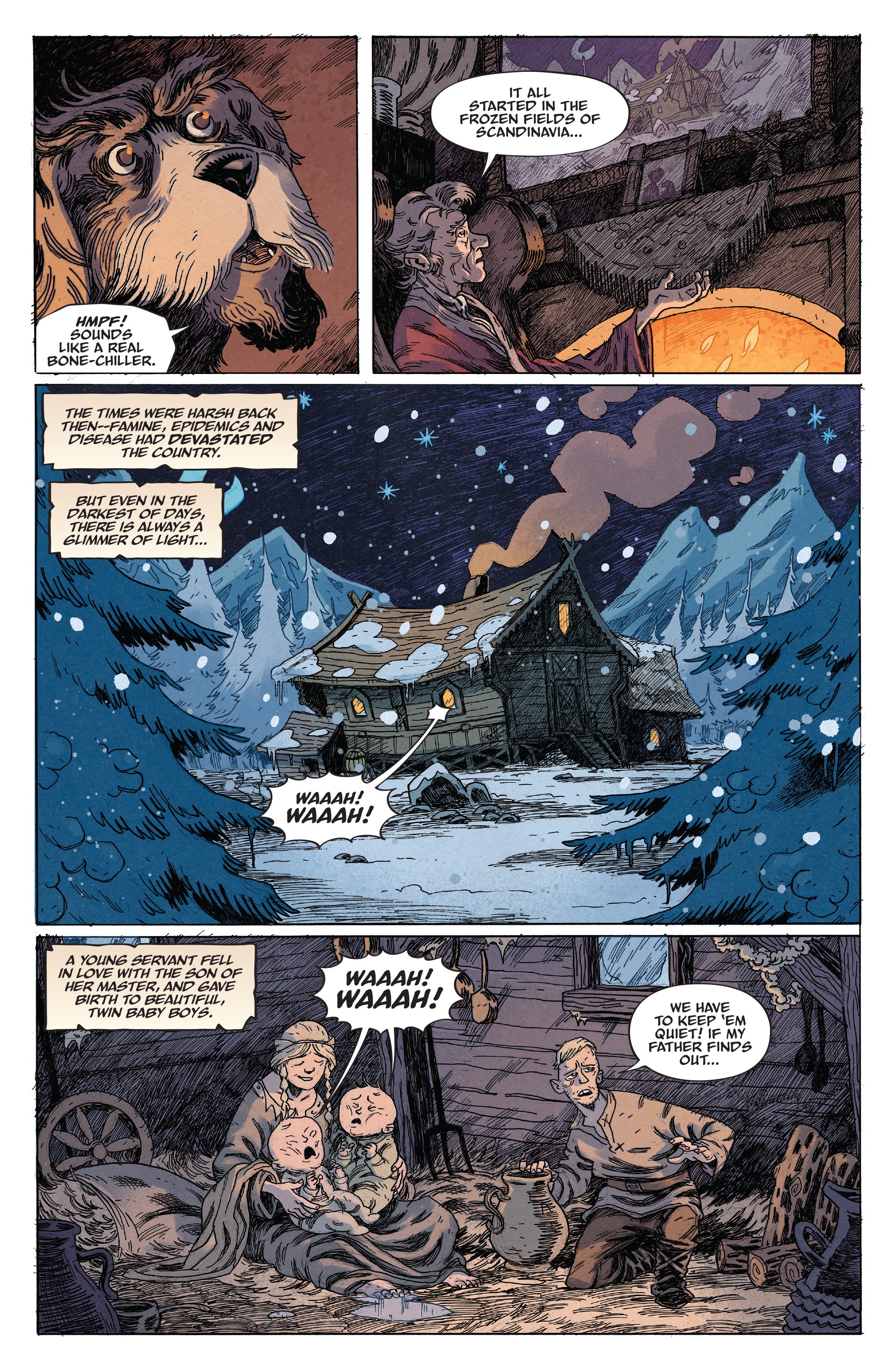 Read online Jim Henson's The Storyteller: Ghosts comic -  Issue #1 - 4