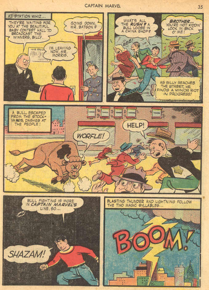 Captain Marvel Adventures issue 29 - Page 35