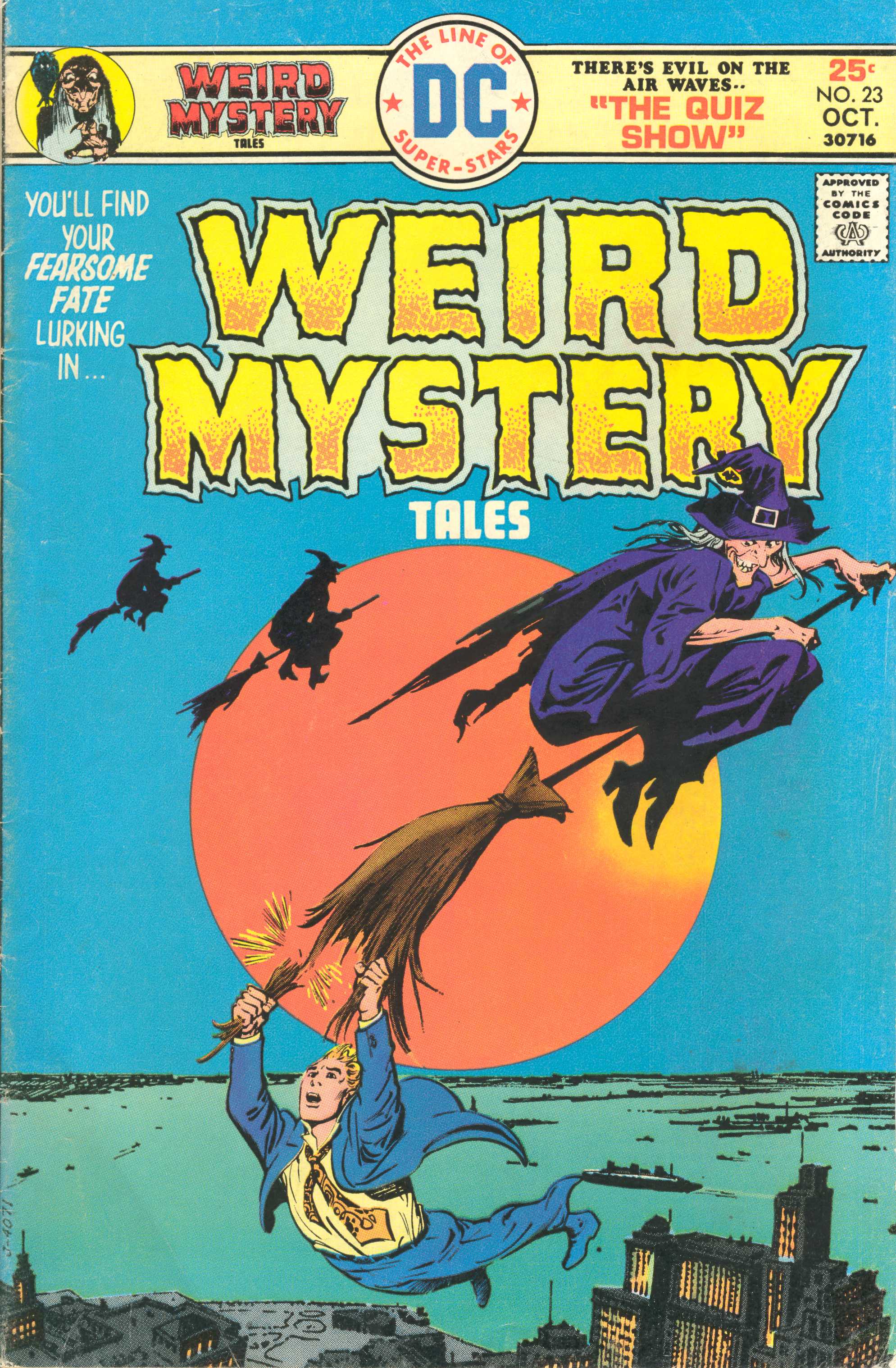 Read online Weird Mystery Tales comic -  Issue #23 - 1