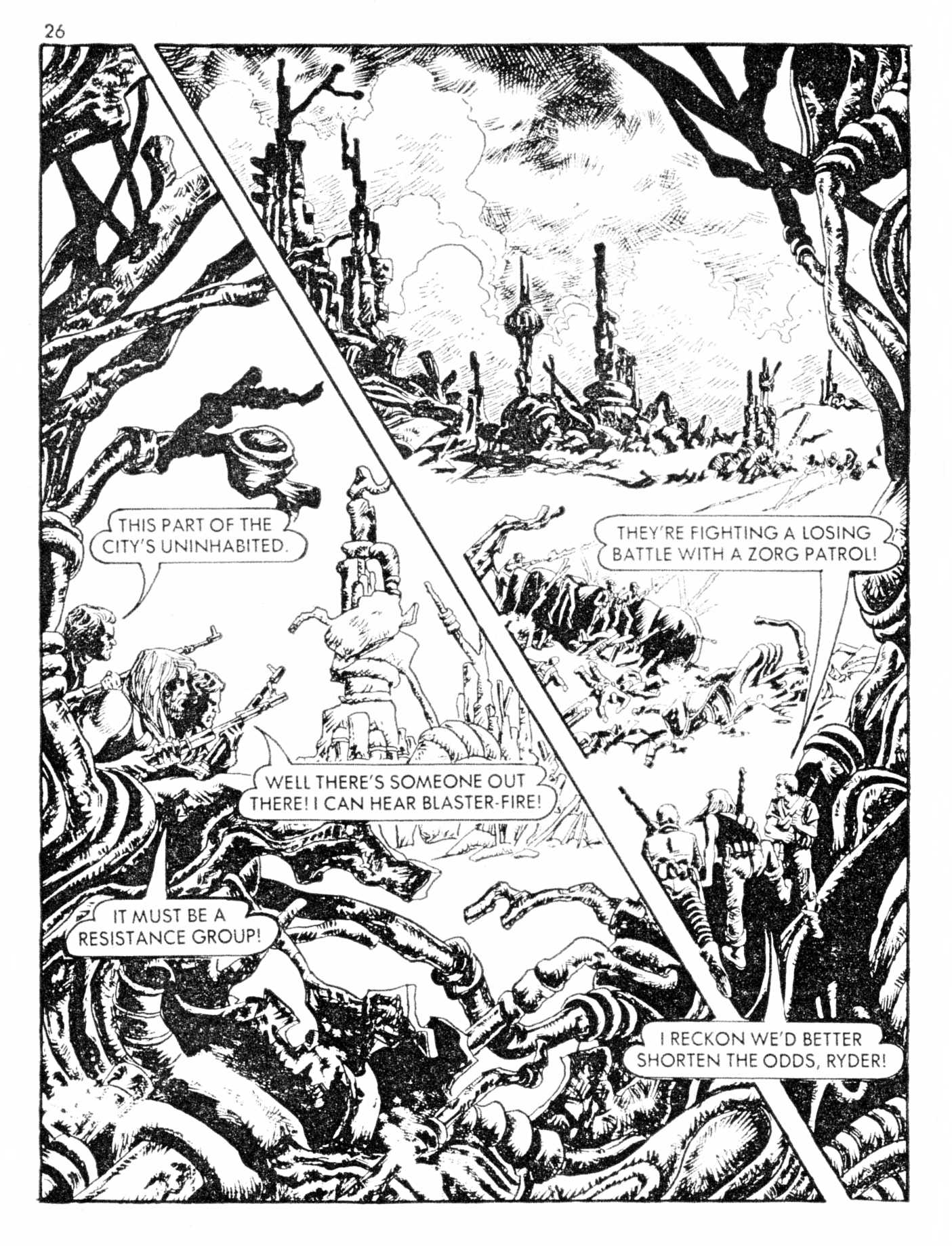 Read online Starblazer comic -  Issue #147 - 26