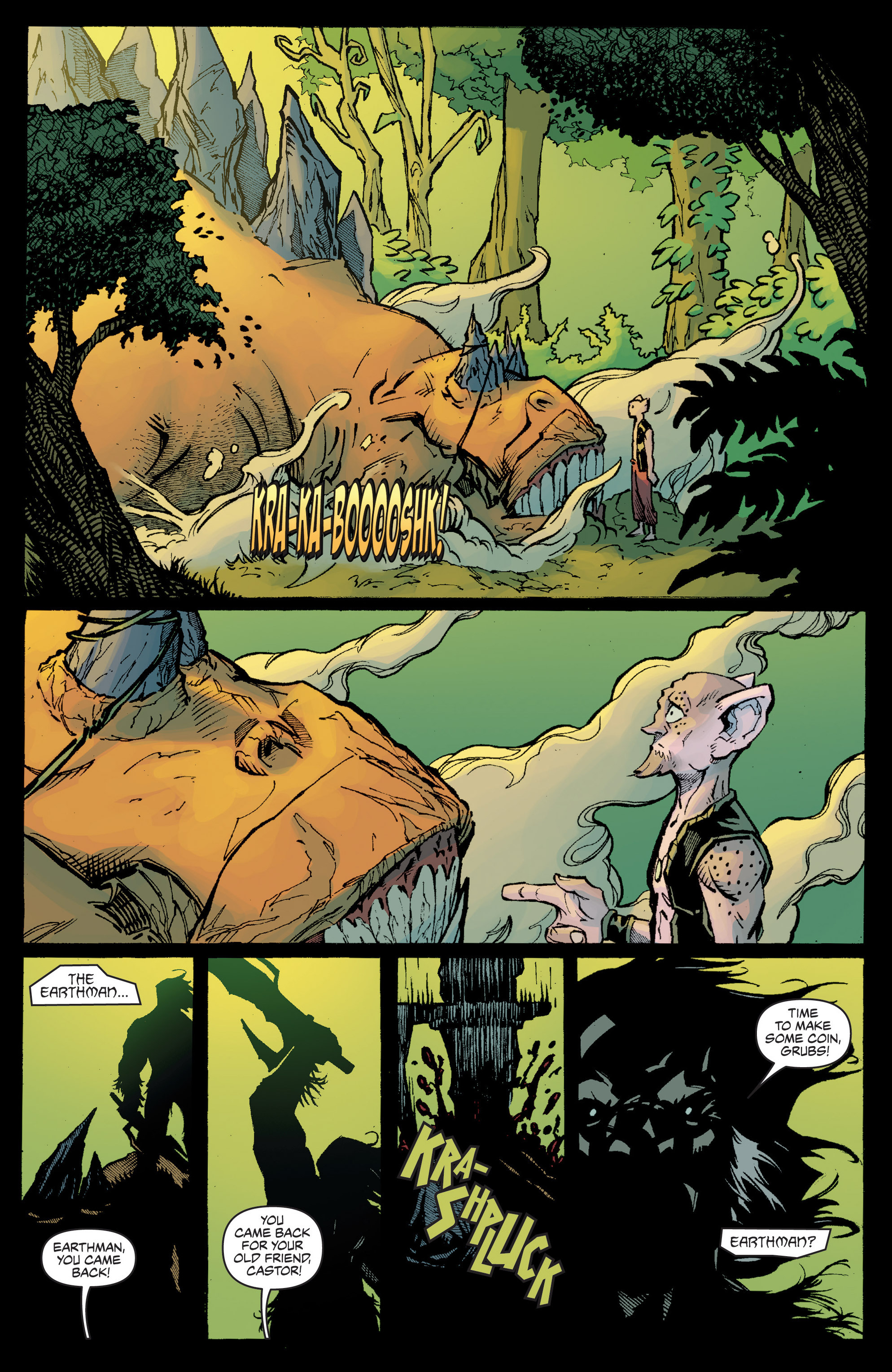 Read online Bigfoot: Sword of the Earthman (2015) comic -  Issue #4 - 8