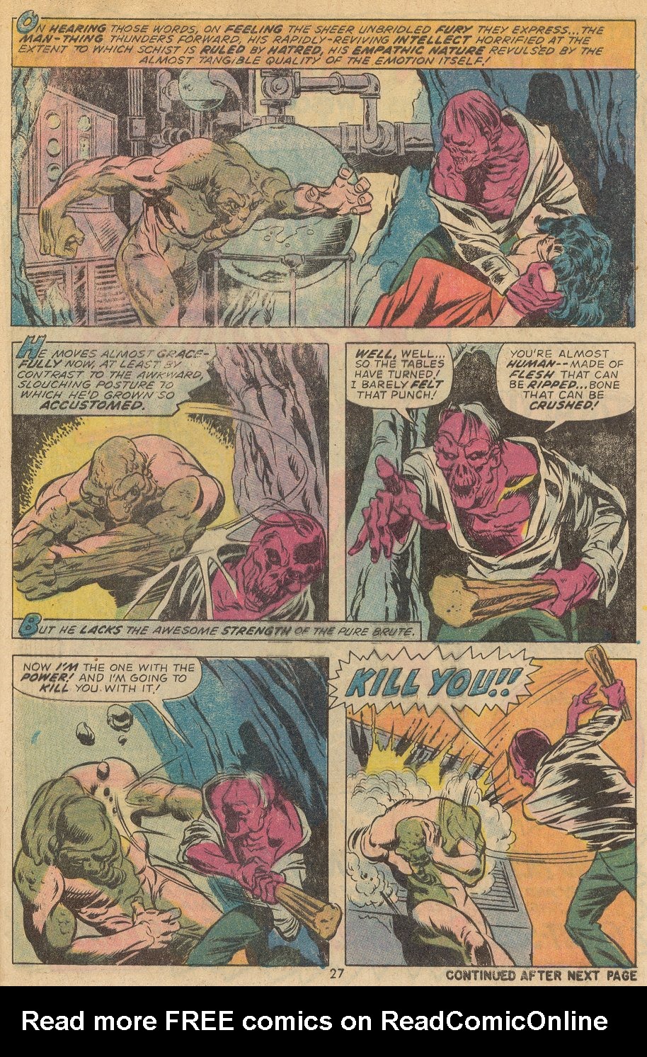 Read online Man-Thing (1974) comic -  Issue #8 - 19