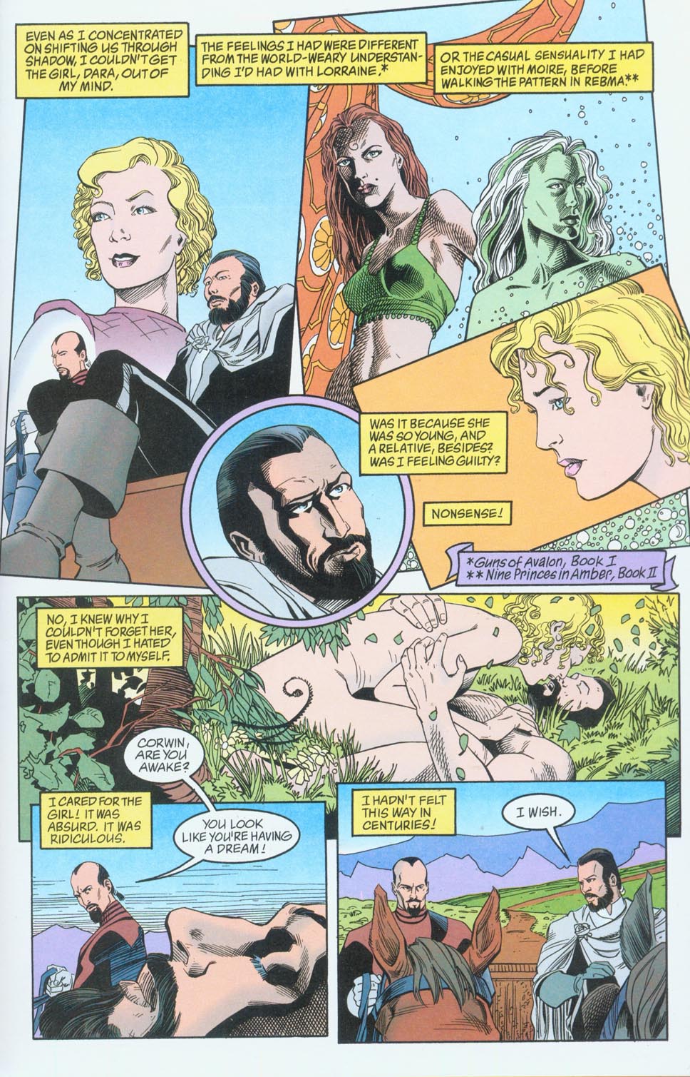 Read online Roger Zelazny's Amber: The Guns of Avalon comic -  Issue #3 - 9