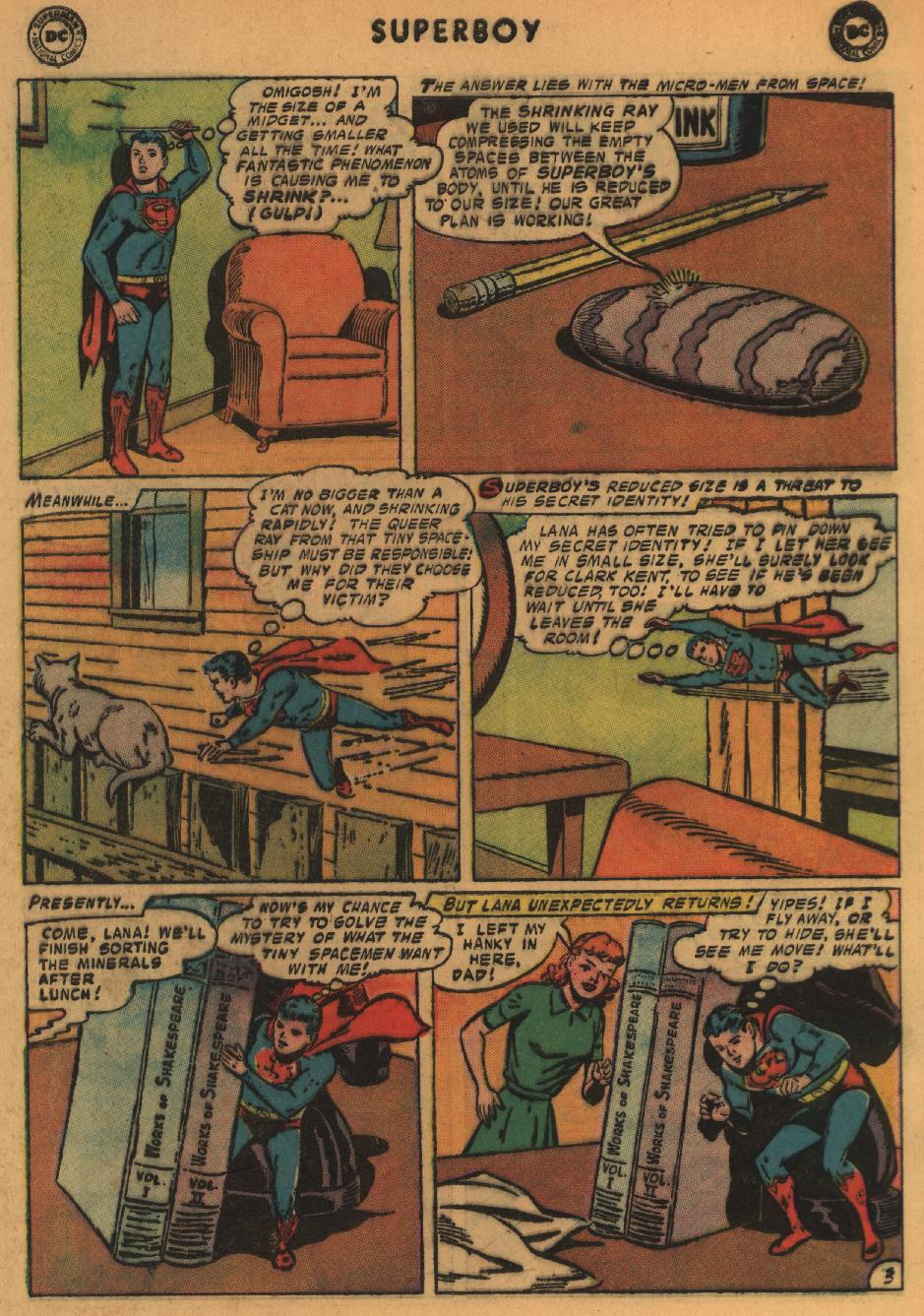 Read online Superboy (1949) comic -  Issue #61 - 4