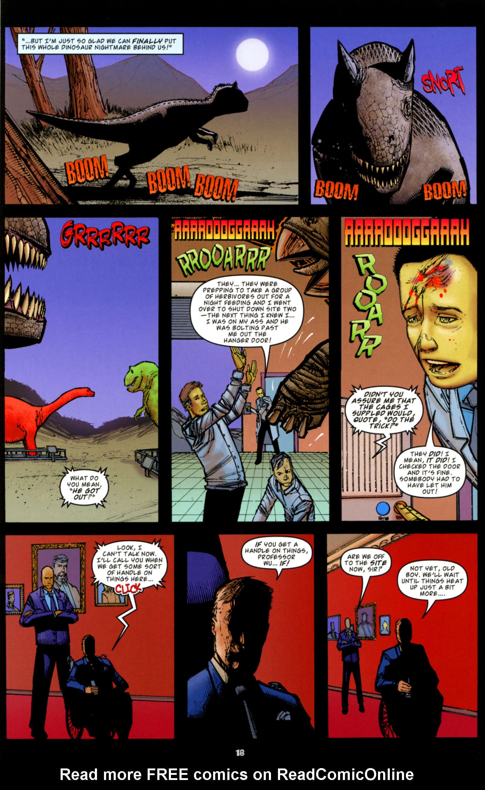 Read online Jurassic Park (2010) comic -  Issue #1 - 19