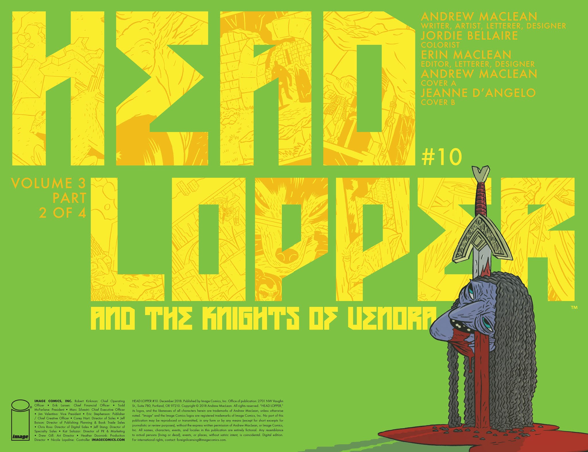 Read online Head Lopper comic -  Issue #10 - 2