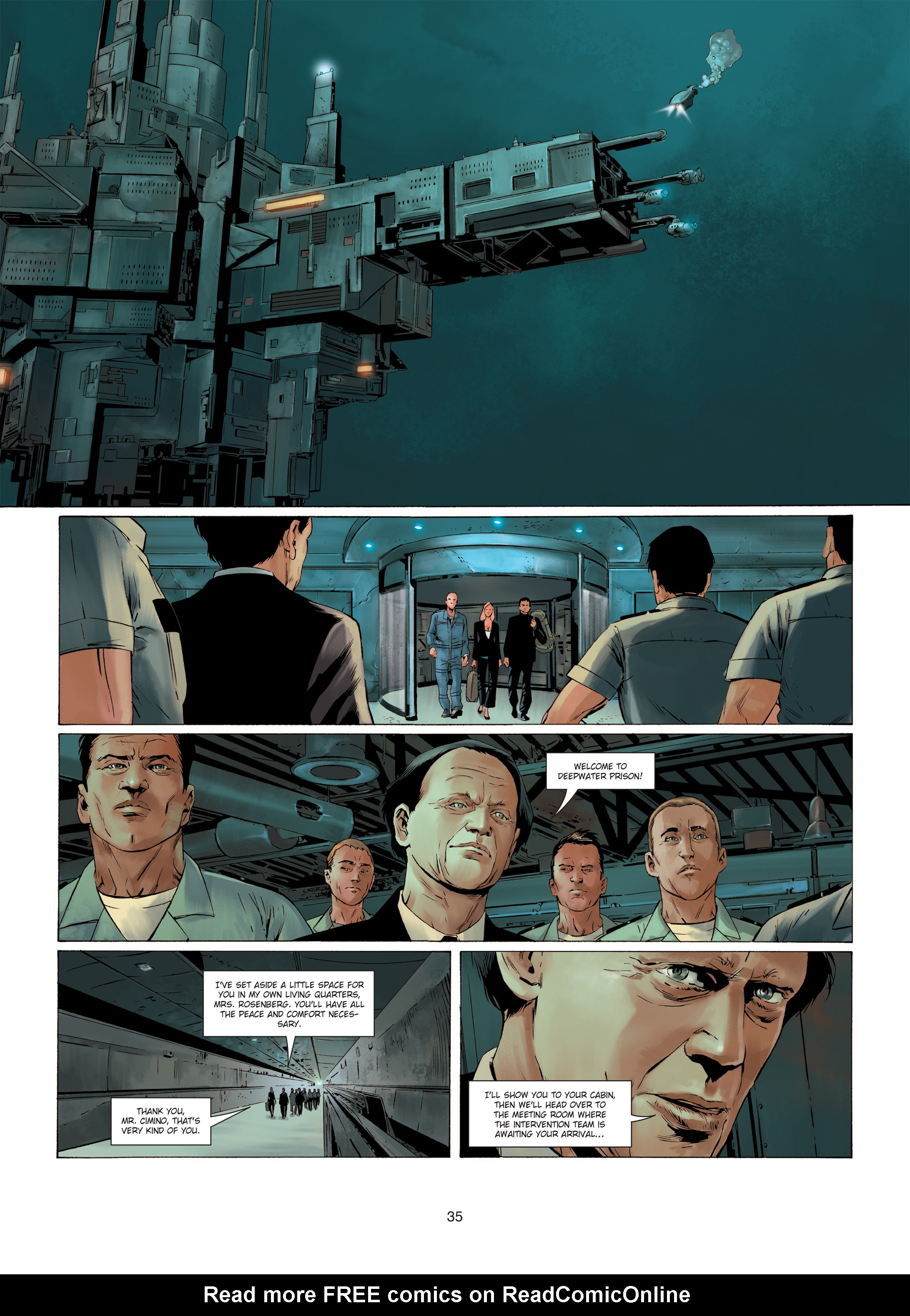 Read online Deepwater Prison comic -  Issue #1 - 35