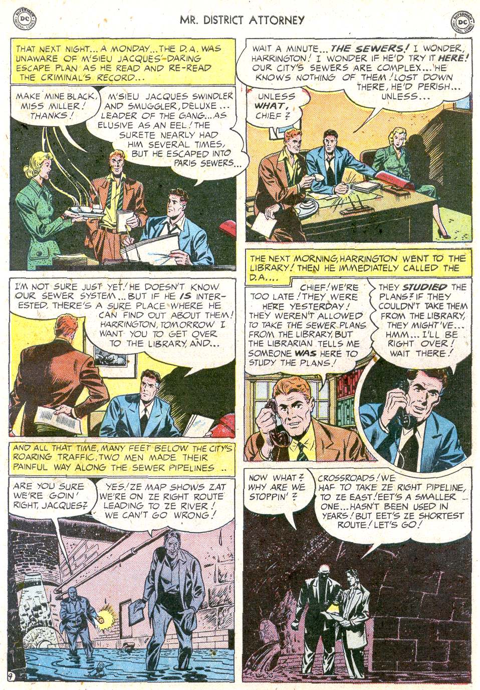 Read online Mr. District Attorney comic -  Issue #15 - 11
