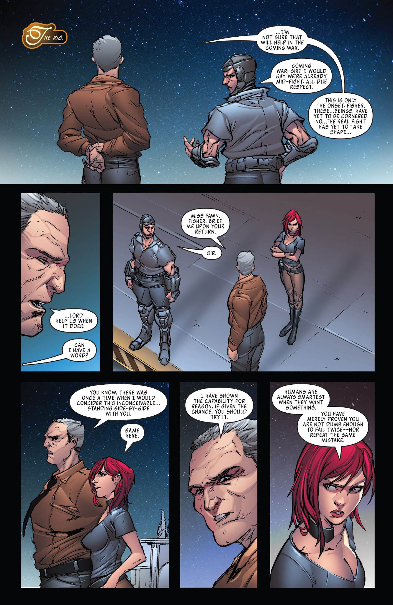 Read online Fathom Blue comic -  Issue #3 - 5