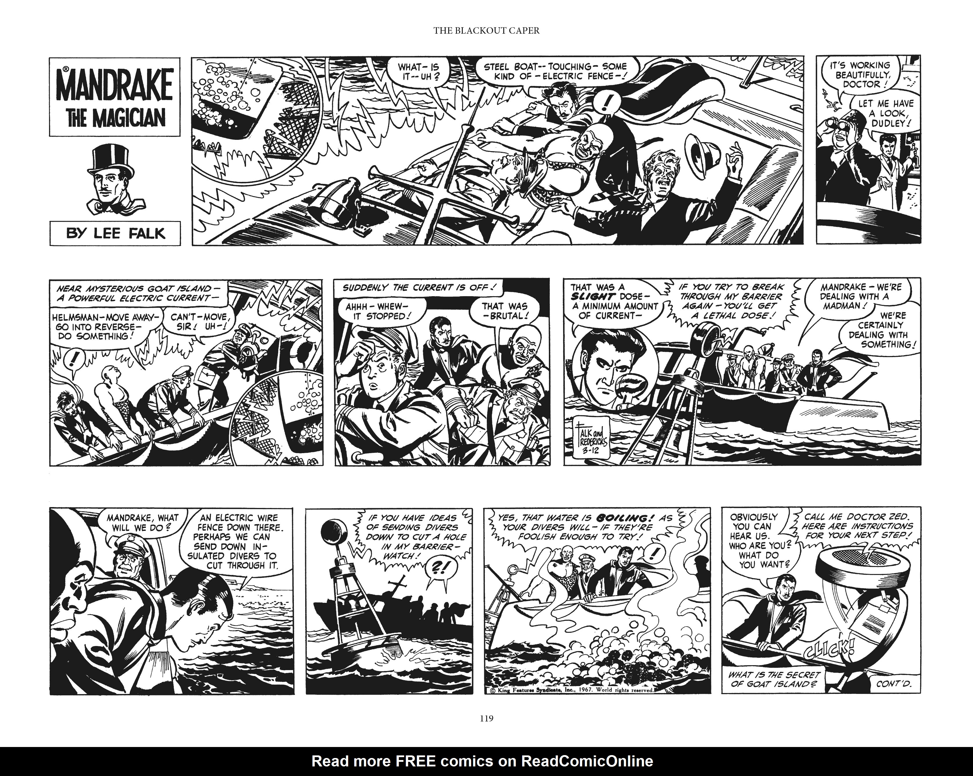 Read online Mandrake the Magician: The Fred Fredricks Sundays comic -  Issue # TPB (Part 2) - 20