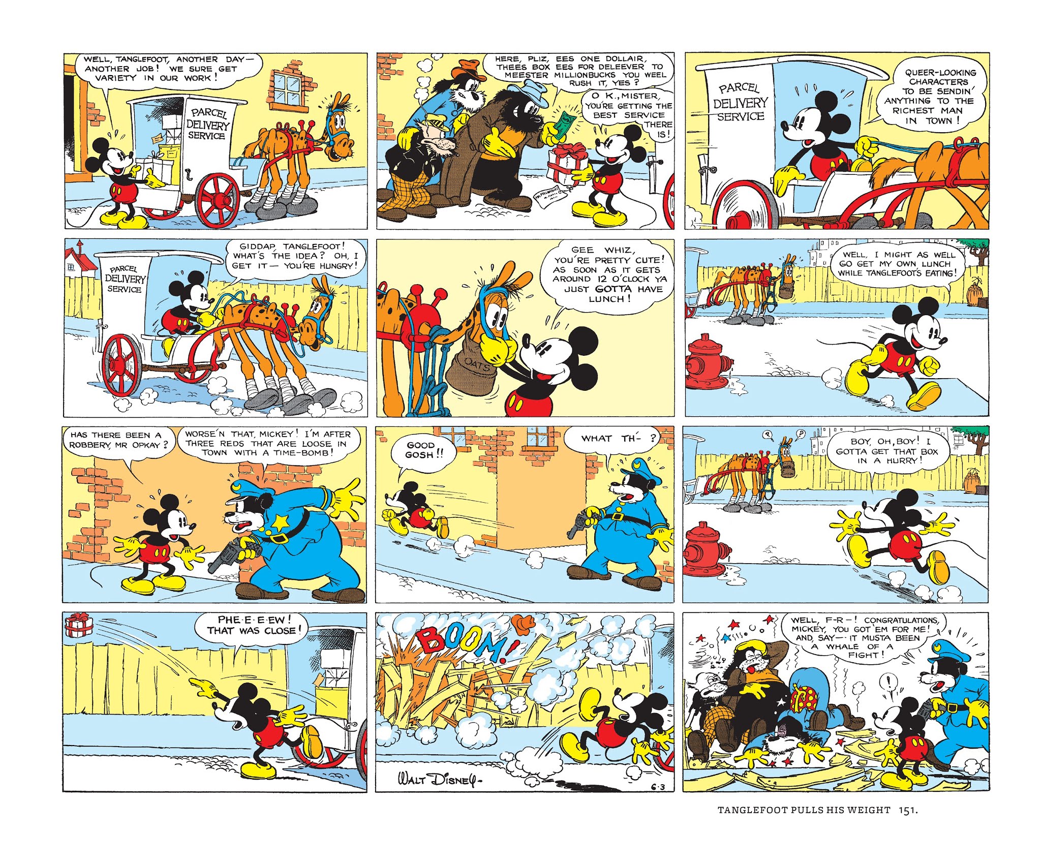 Read online Walt Disney's Mickey Mouse Color Sundays comic -  Issue # TPB 1 (Part 2) - 51