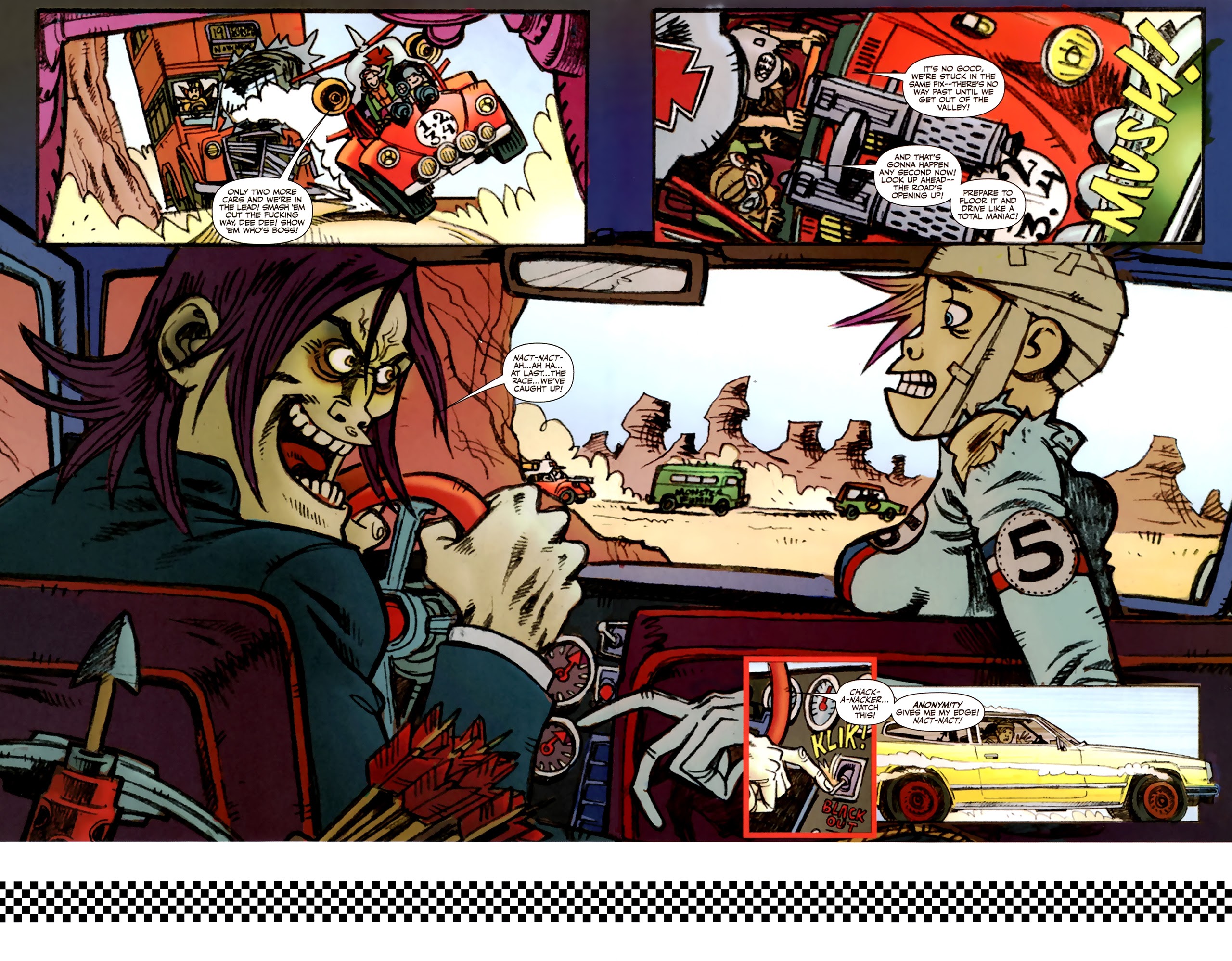 Read online Tank Girl: Skidmarks comic -  Issue #2 - 17