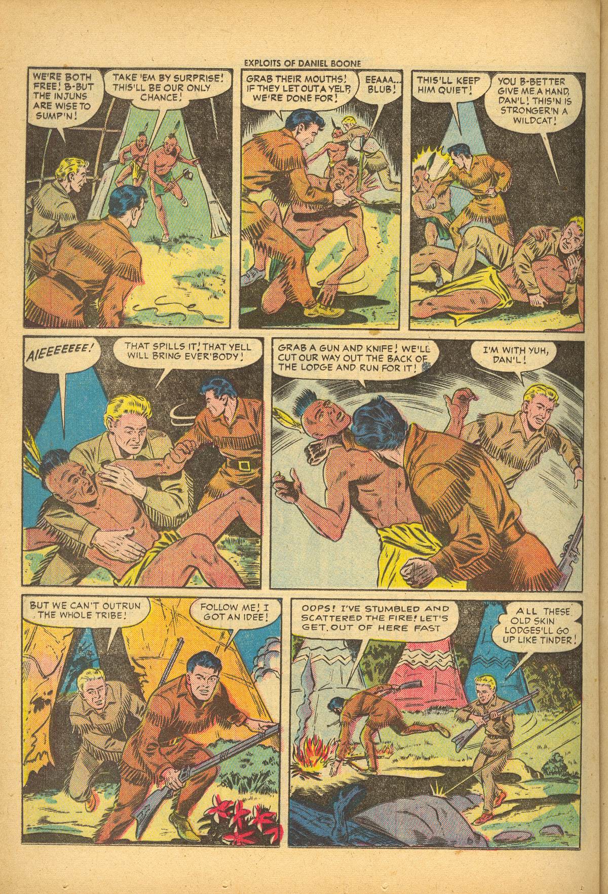 Read online Exploits of Daniel Boone comic -  Issue #2 - 24