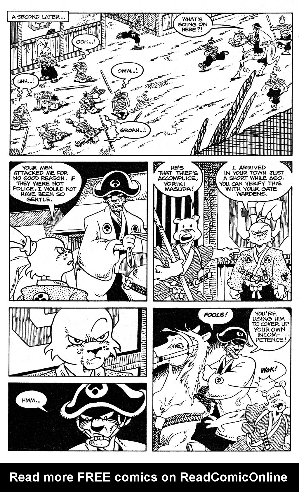 Read online Usagi Yojimbo (1996) comic -  Issue #1 - 11